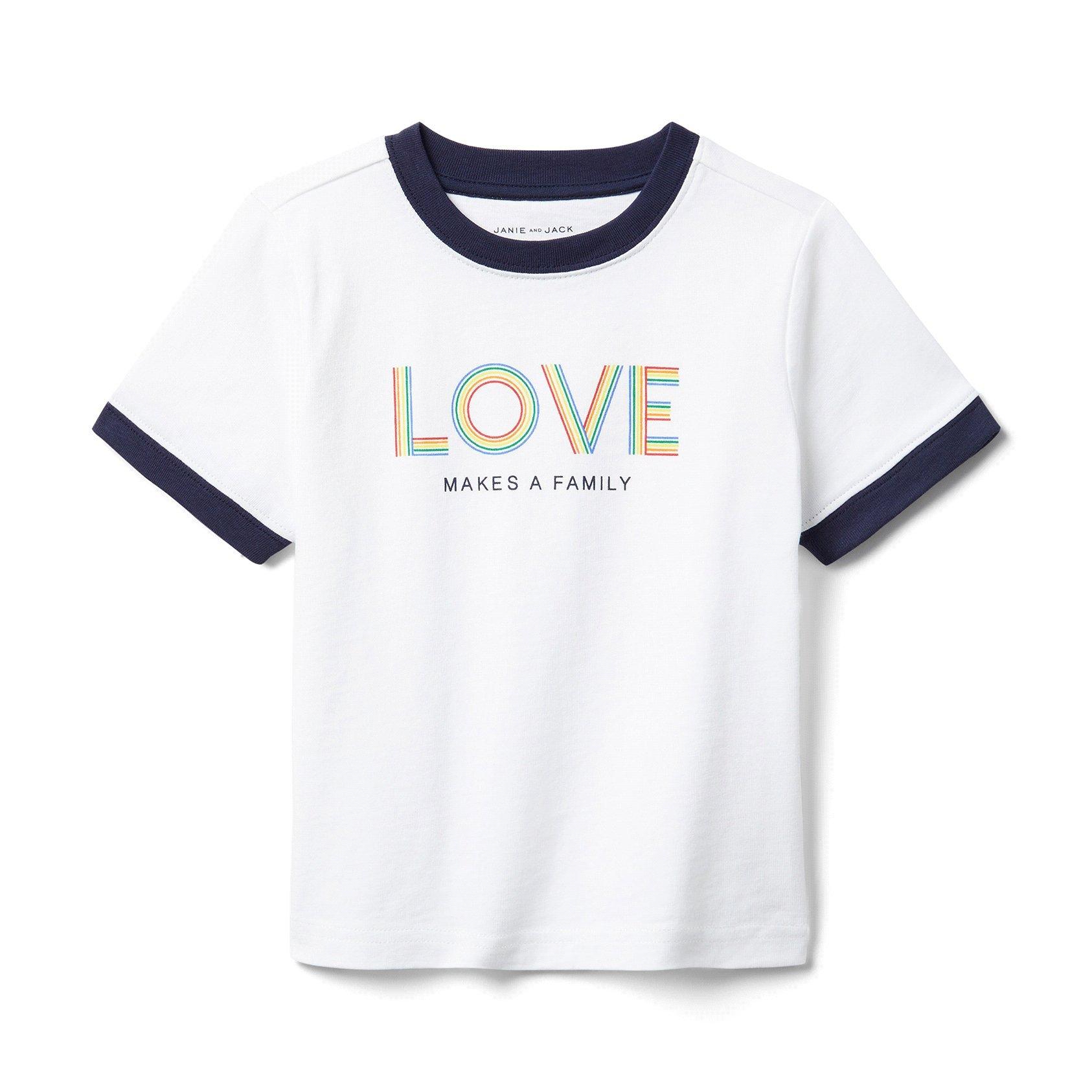Love Makes A Family Tee image number 0