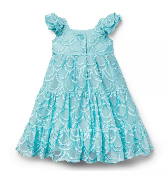 Disney Ariel Tulle Embroidered Dress image number 1