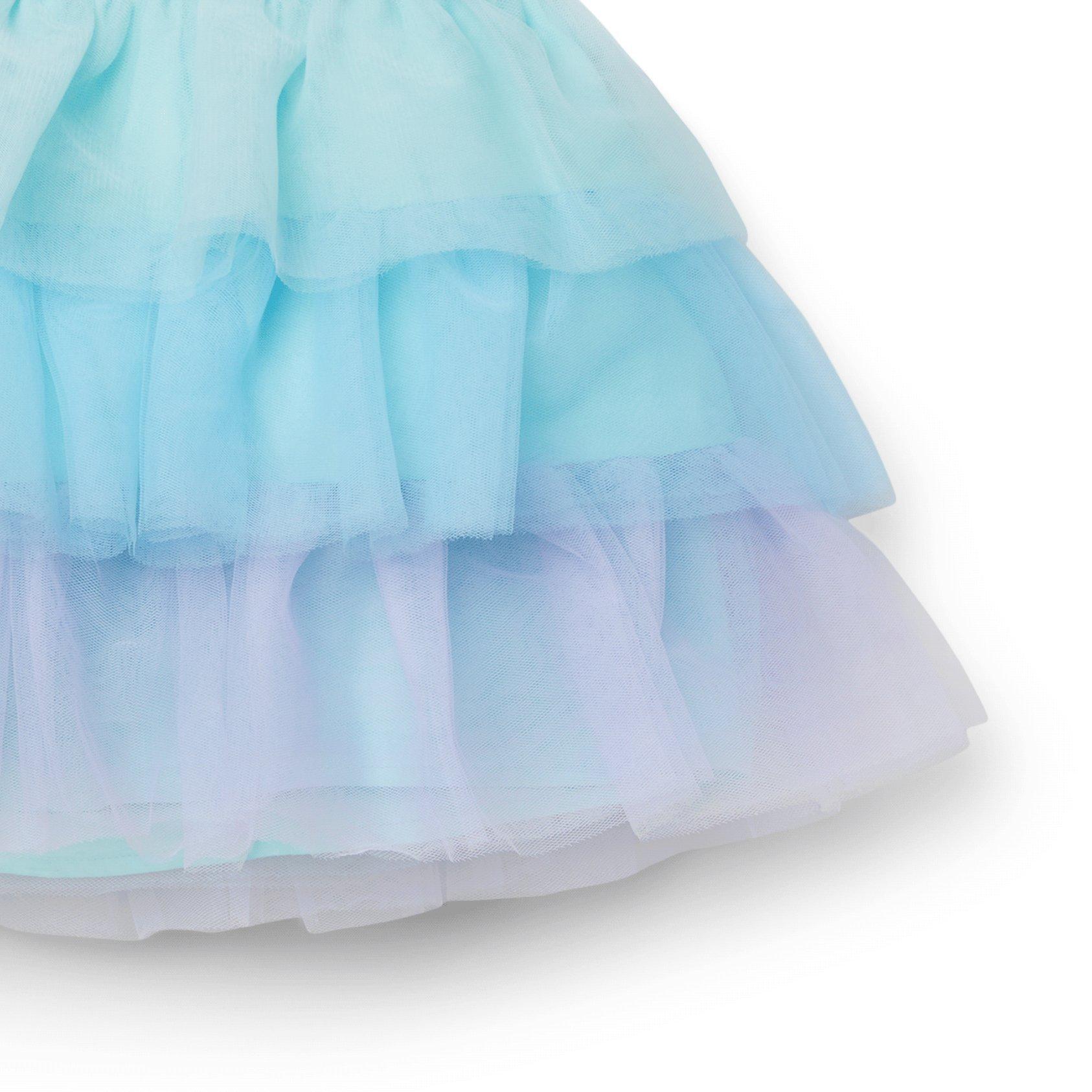 The Ariel Hot Pink Ruffle Skirt