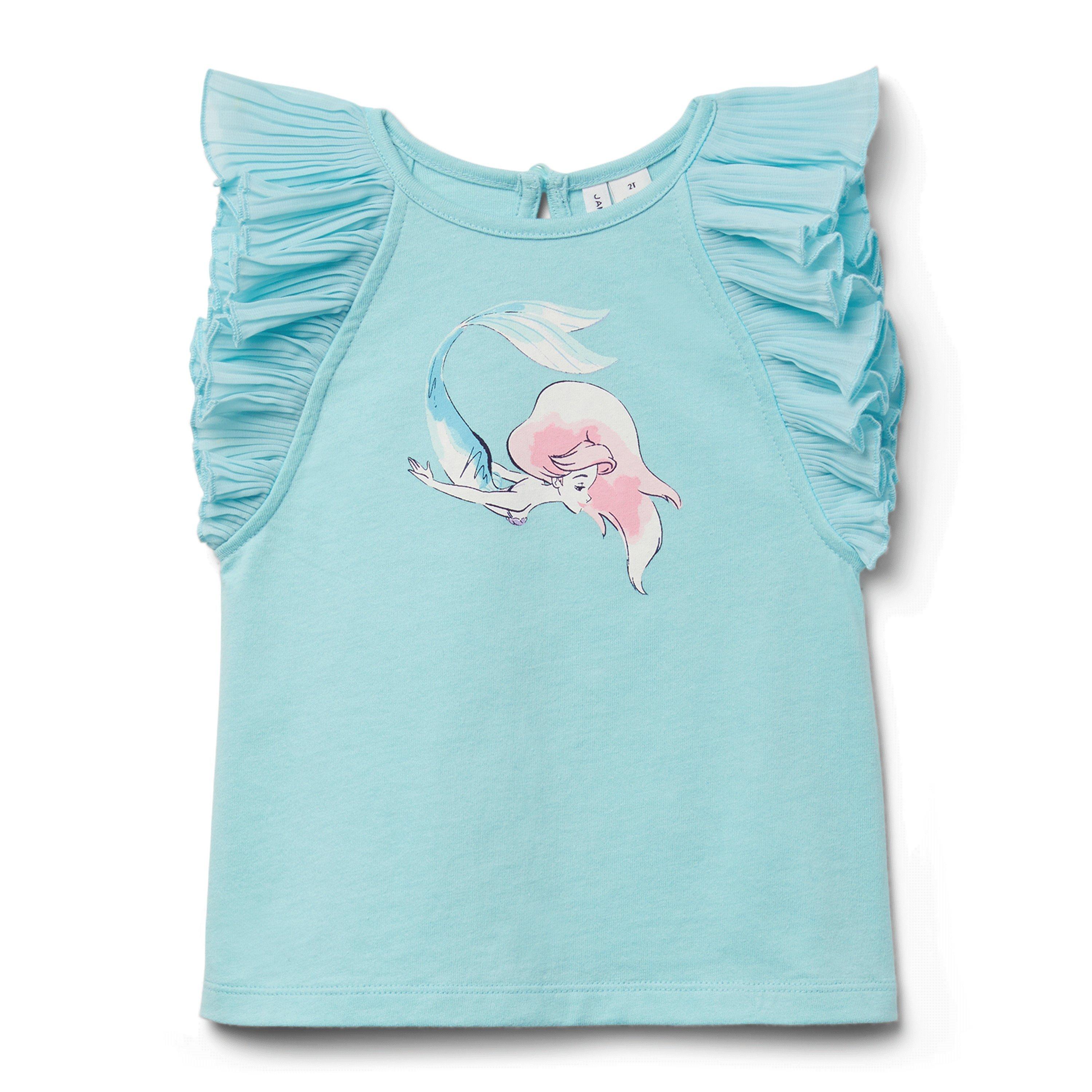 Disney Ariel Ruffle Sleeve Tee image number 0