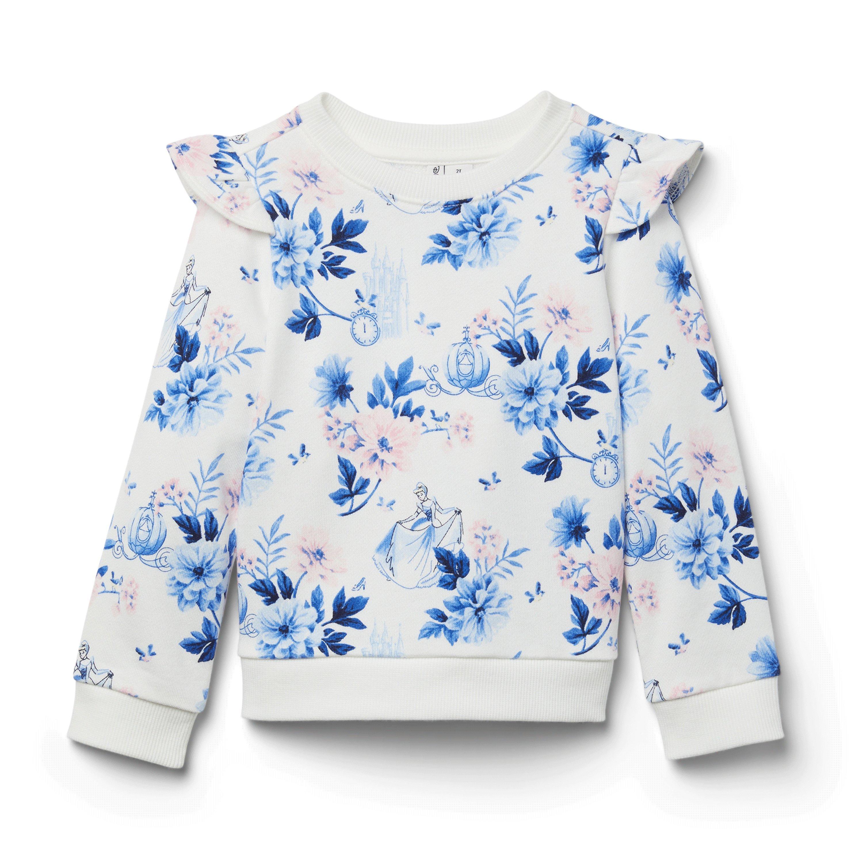 Disney Cinderella Floral Sweatshirt image number 0