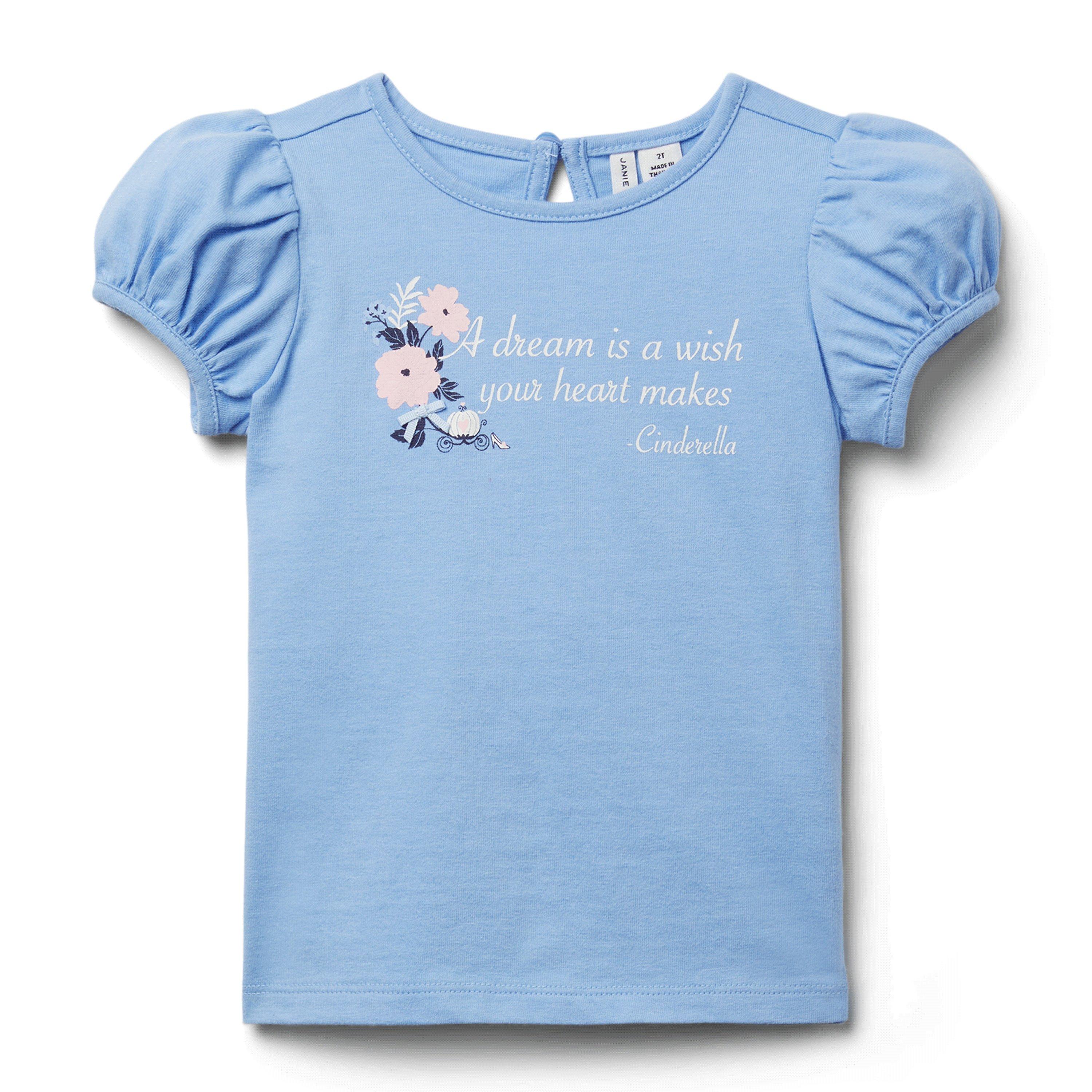 Disney Cinderella Puff Sleeve Tee image number 0