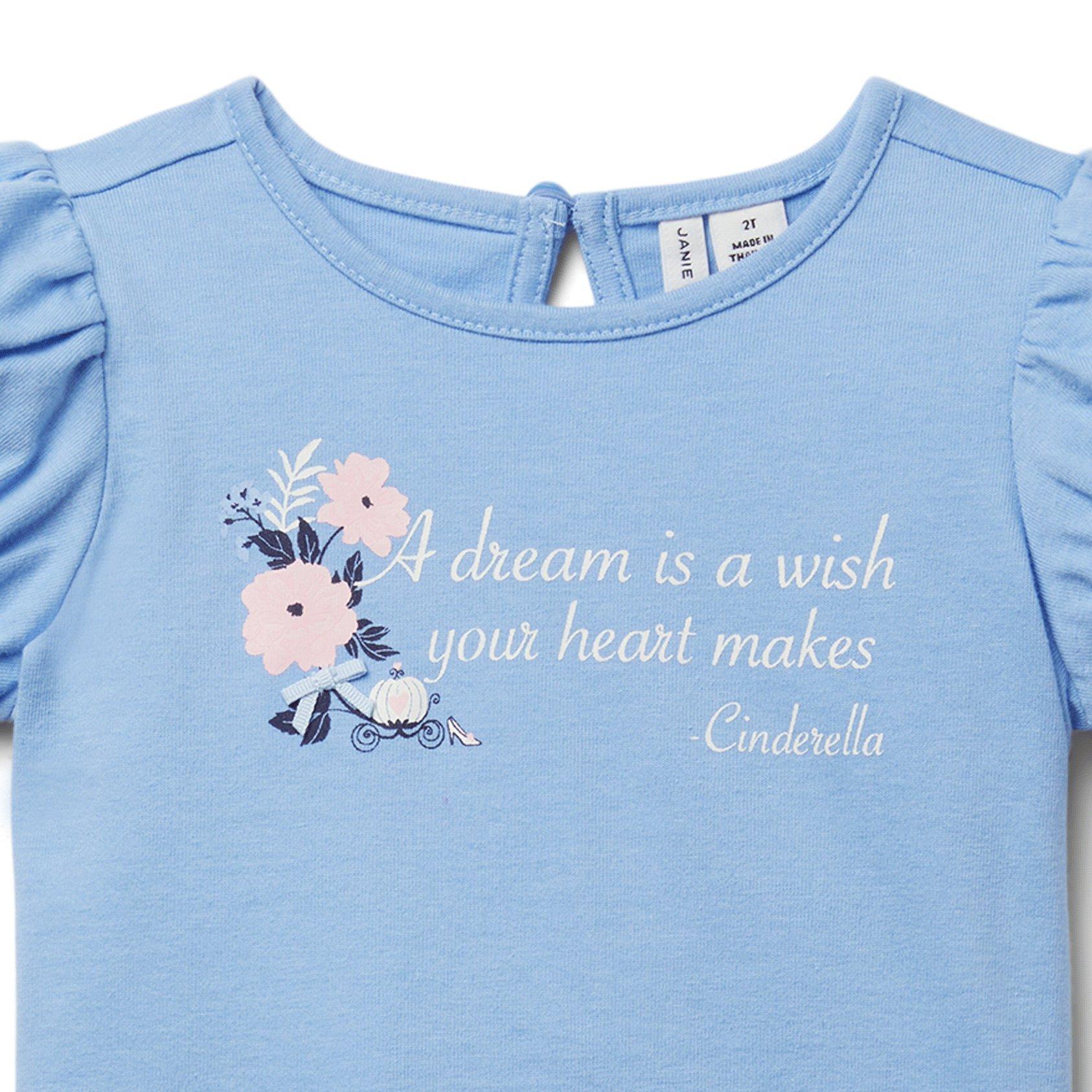 Disney Cinderella Puff Sleeve Tee image number 2
