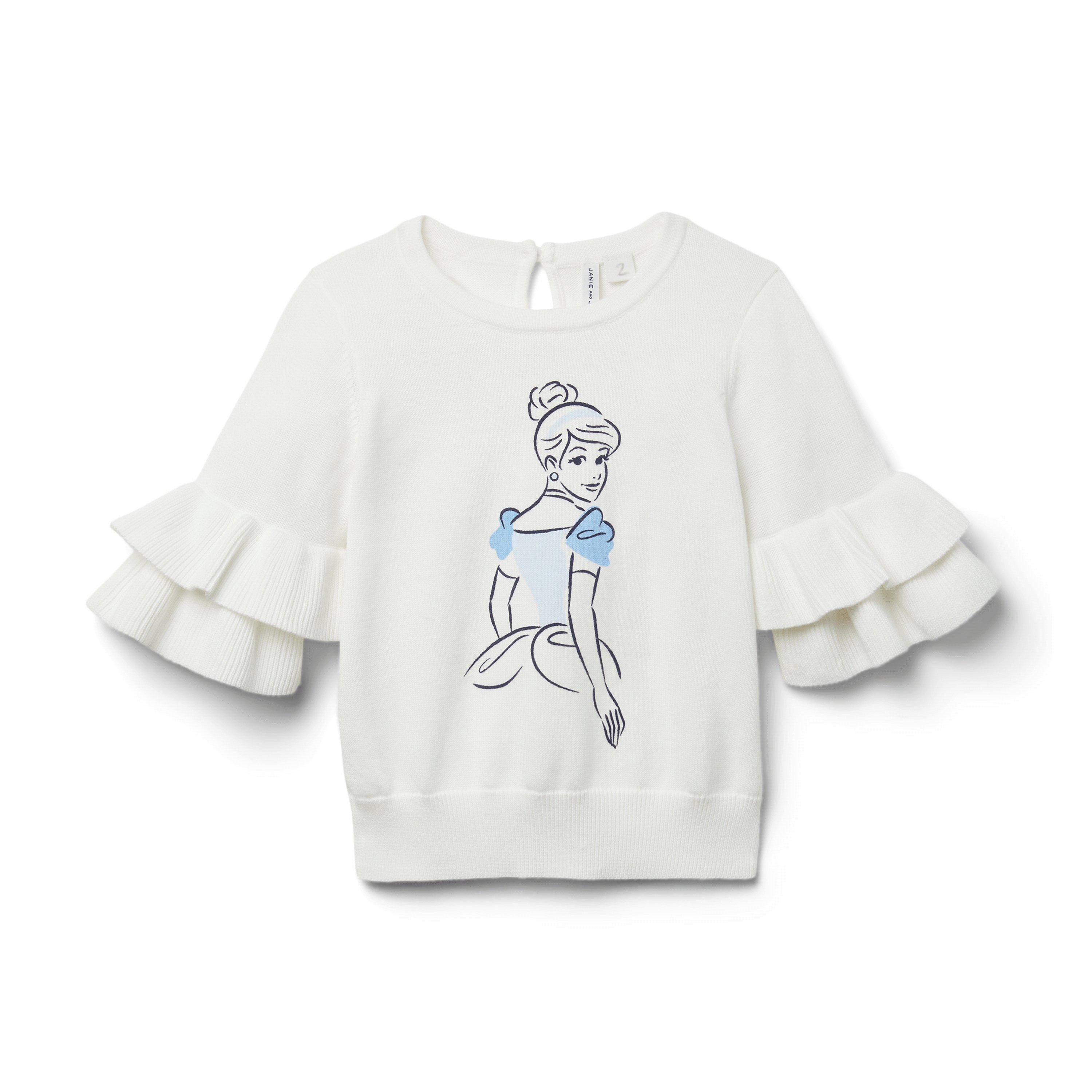 Disney Cinderella Ruffle Cuff Sweater image number 0