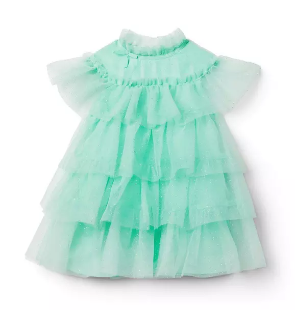 Disney Tiana Glitter Tulle Dress image number 0