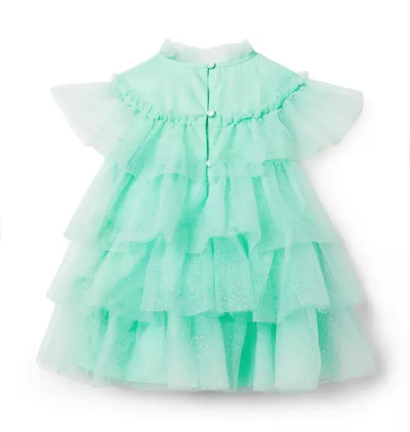 Disney Tiana Glitter Tulle Dress image number 1