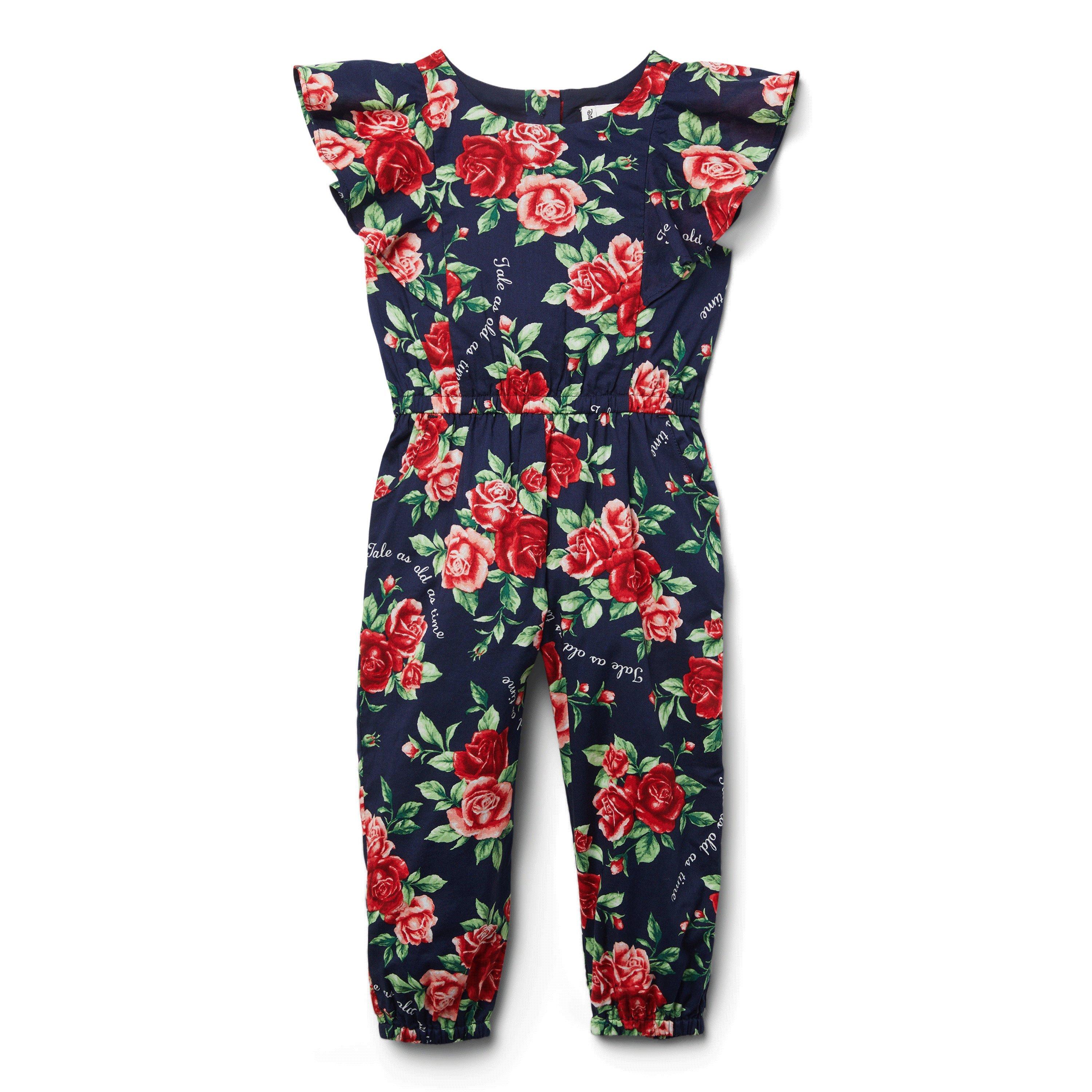Disney Belle Rose Jumpsuit  image number 0