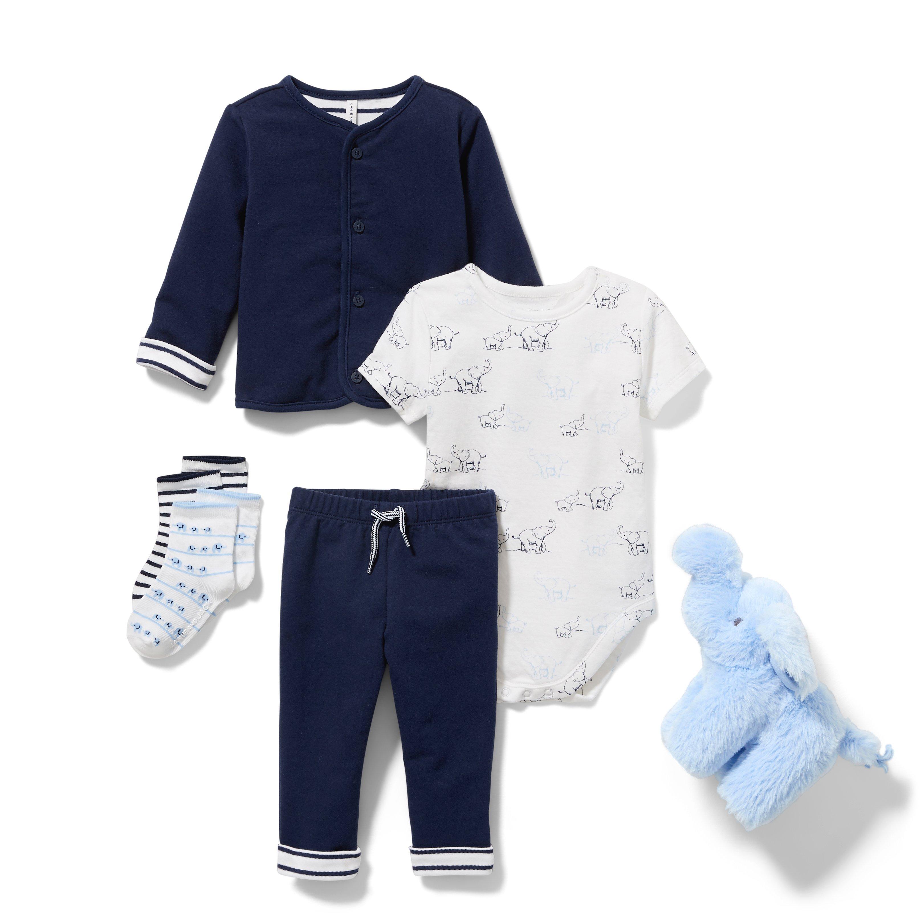 Baby 5-Piece Navy Gift Box image number 0