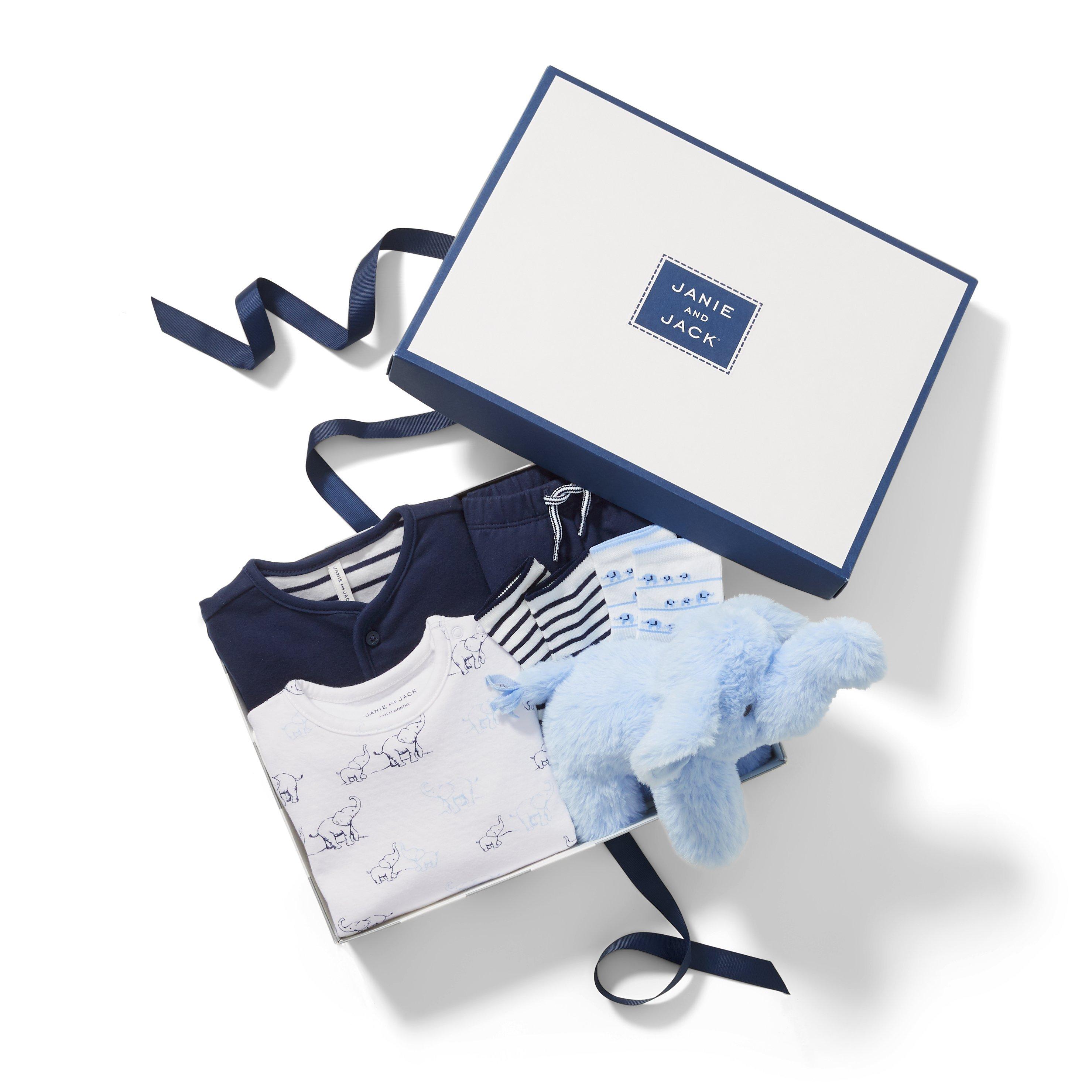 Baby 5-Piece Navy Gift Box image number 1