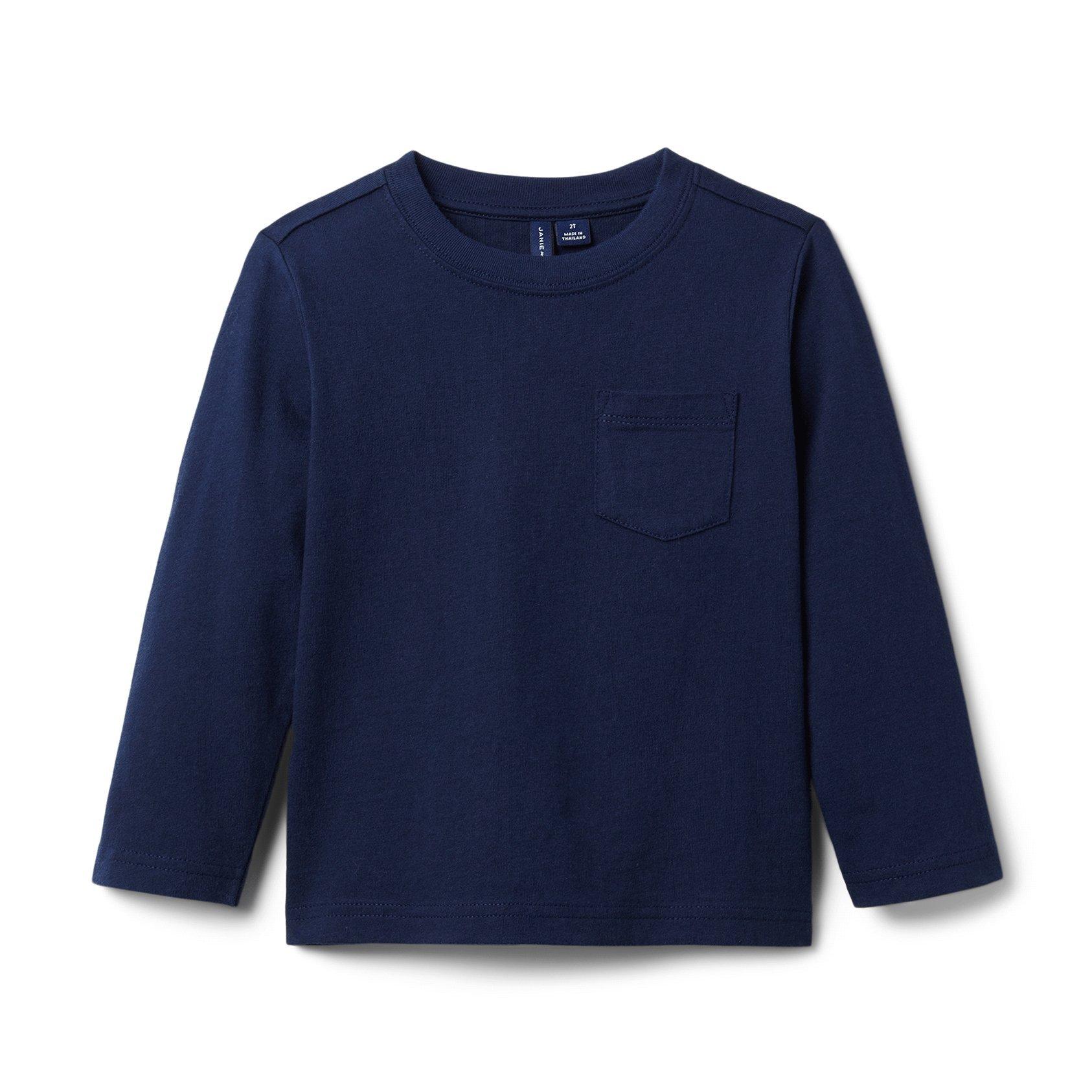 Sueded Pocket Tee image number 0