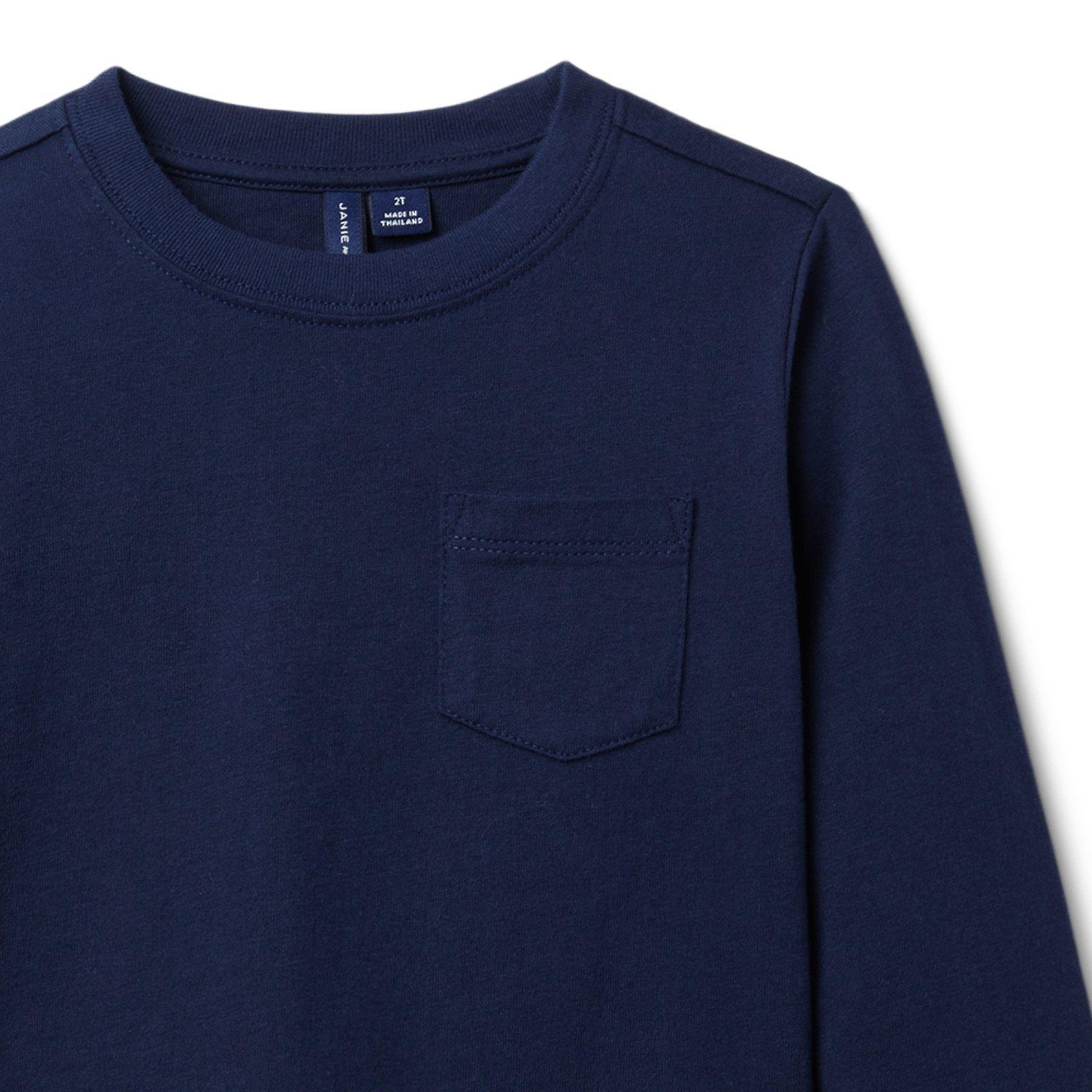 Sueded Pocket Tee image number 2