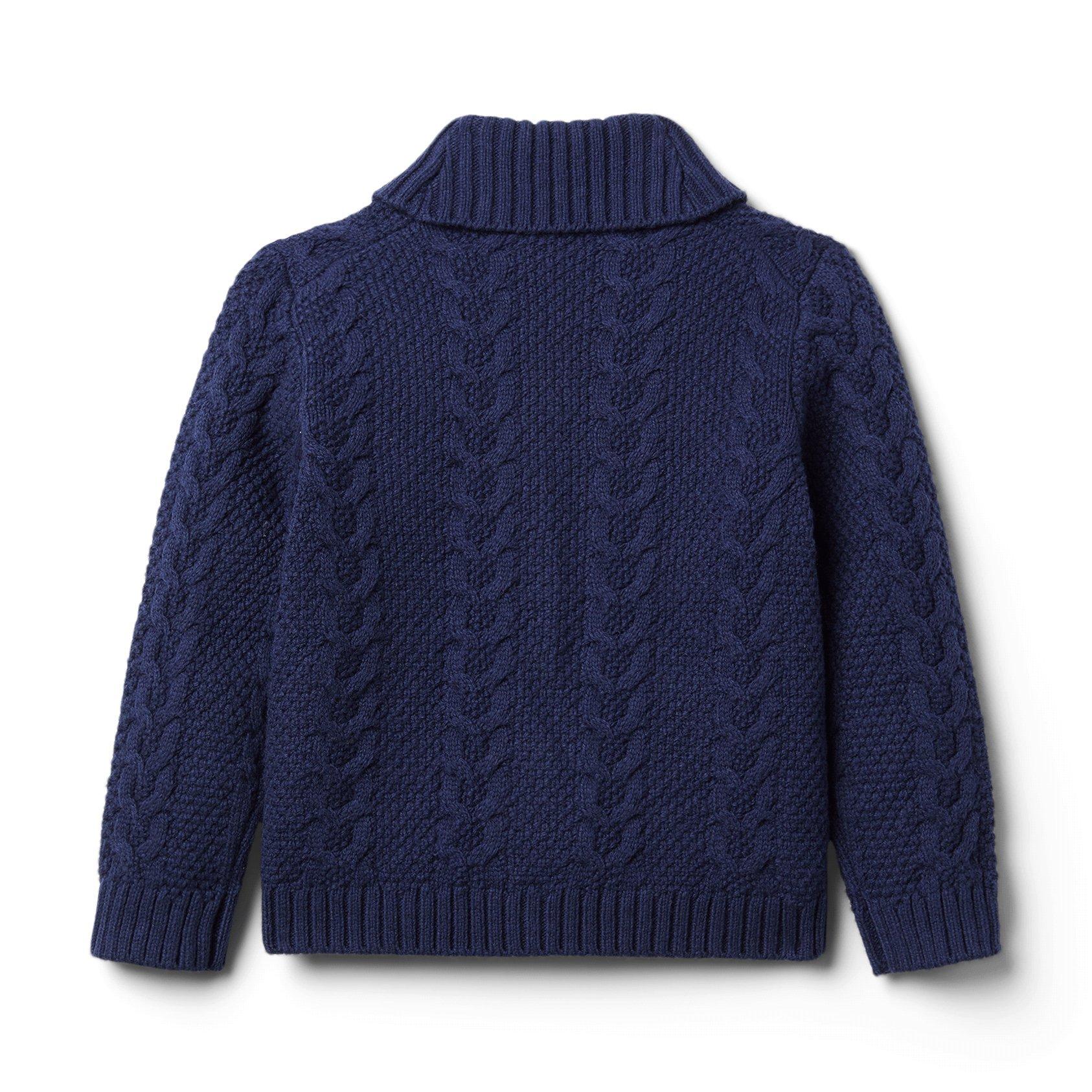 The Cable Knit Shawl Collar Cardigan  image number 1
