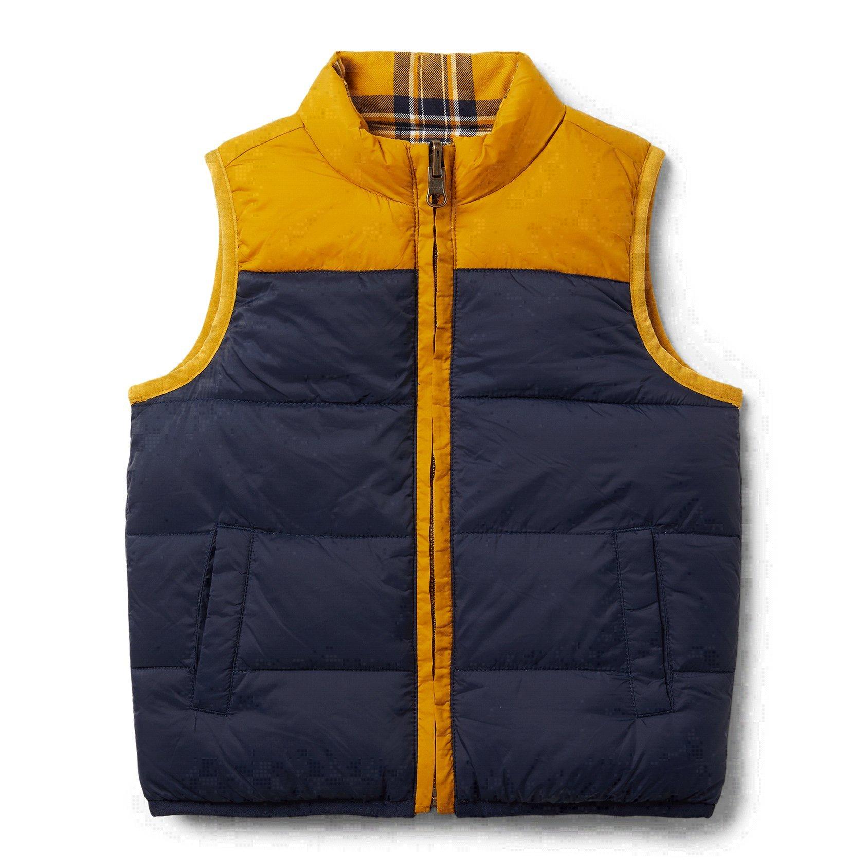 Reversible Puffer Vest 