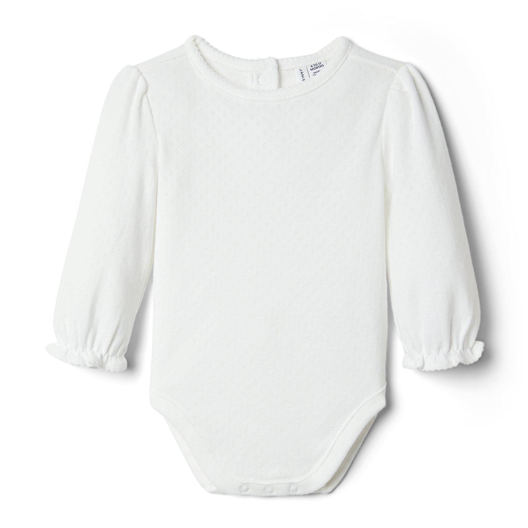 Baby Pointelle Bodysuit image number 0