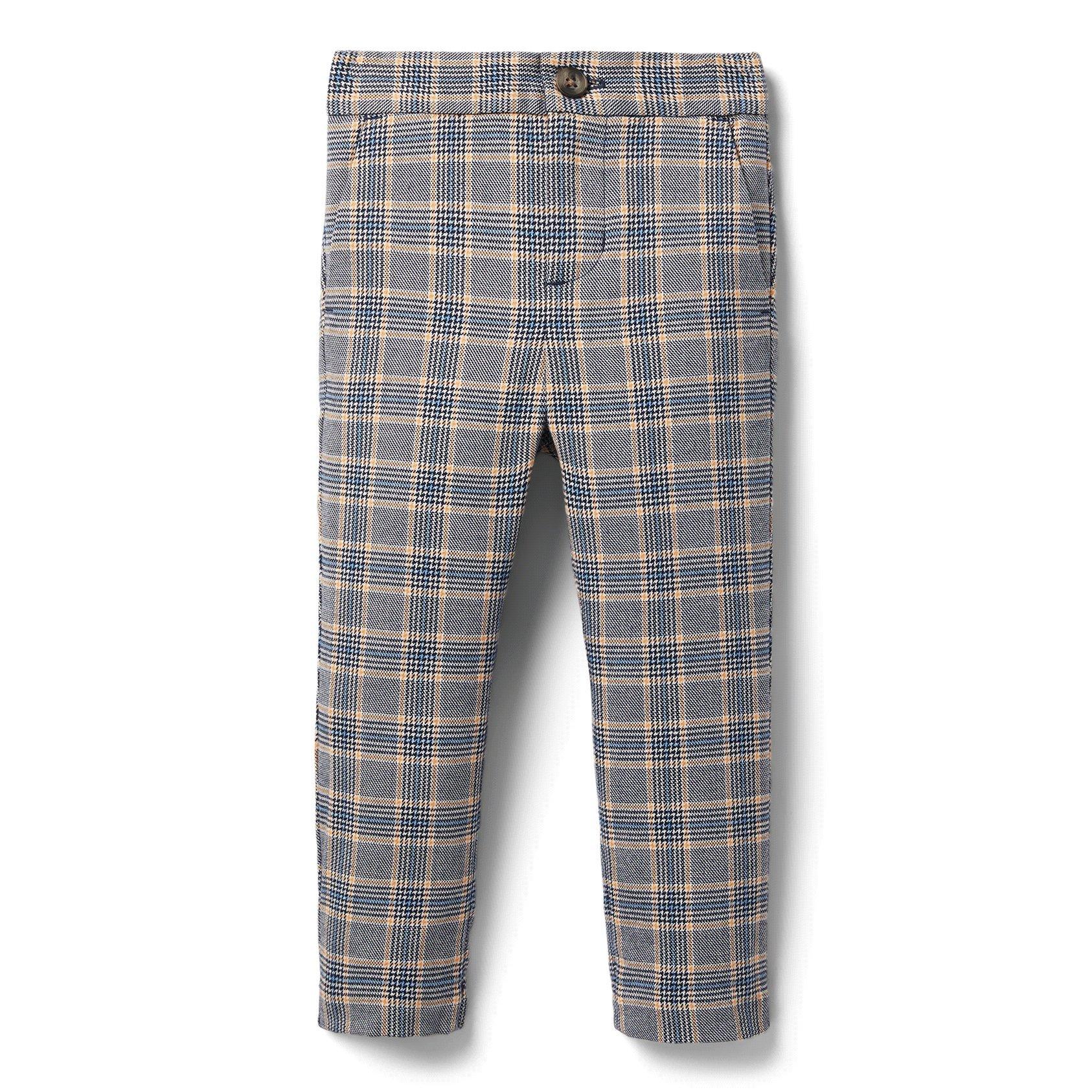 Plaid Tapered Jogger  image number 0