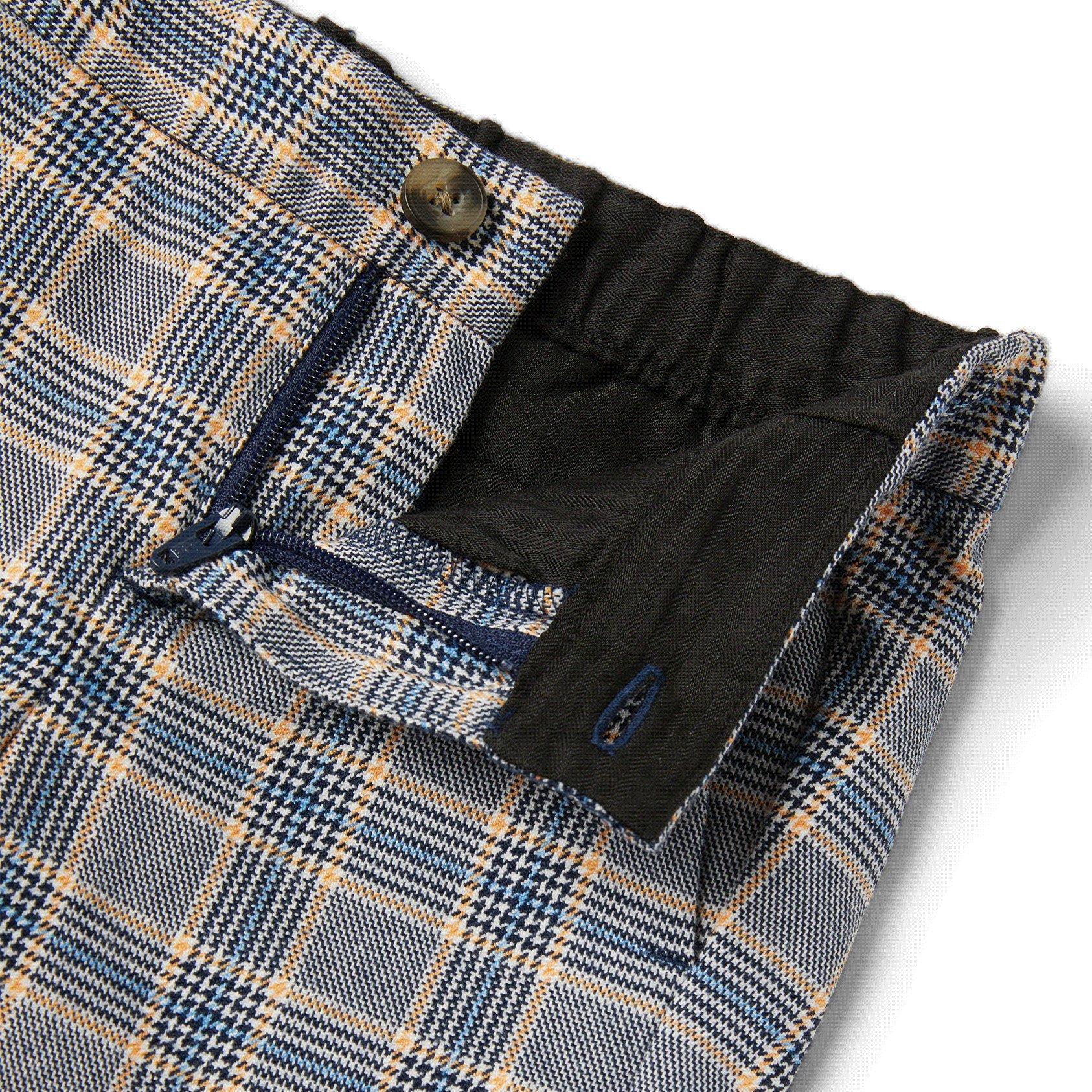 Plaid Tapered Jogger  image number 4