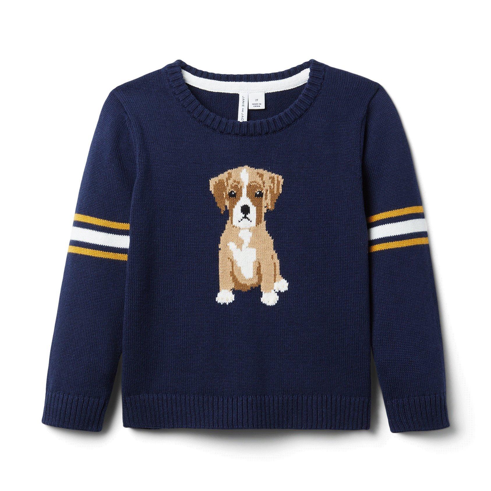 Dog Varsity Sweater