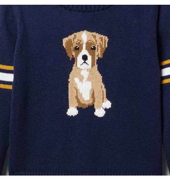 Dog Varsity Sweater image number 1