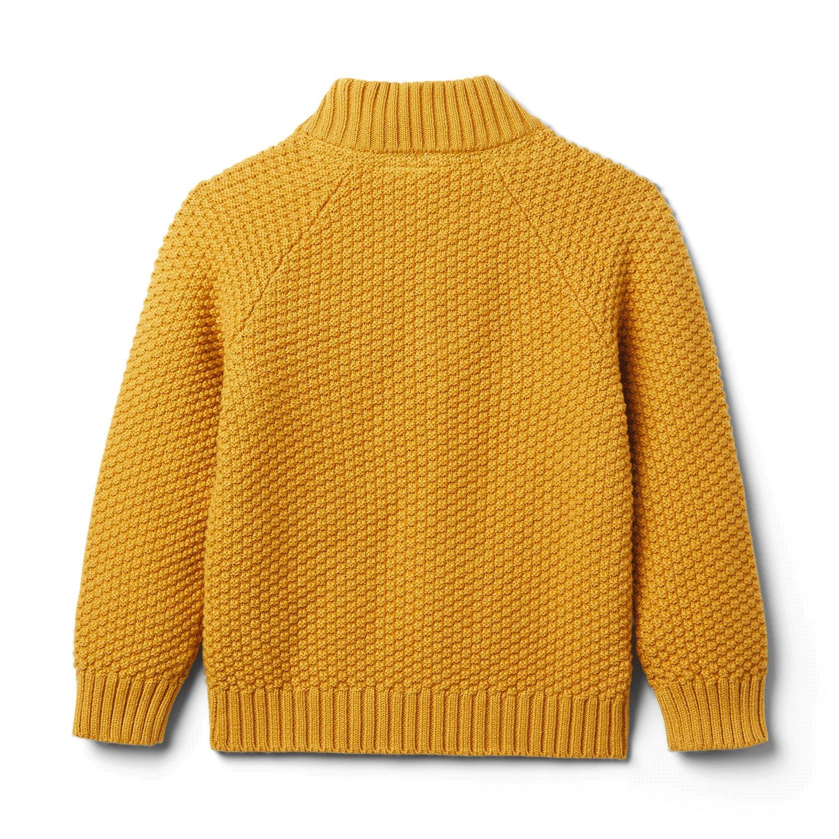 Textured Stripe Half-Zip Sweater  image number 3