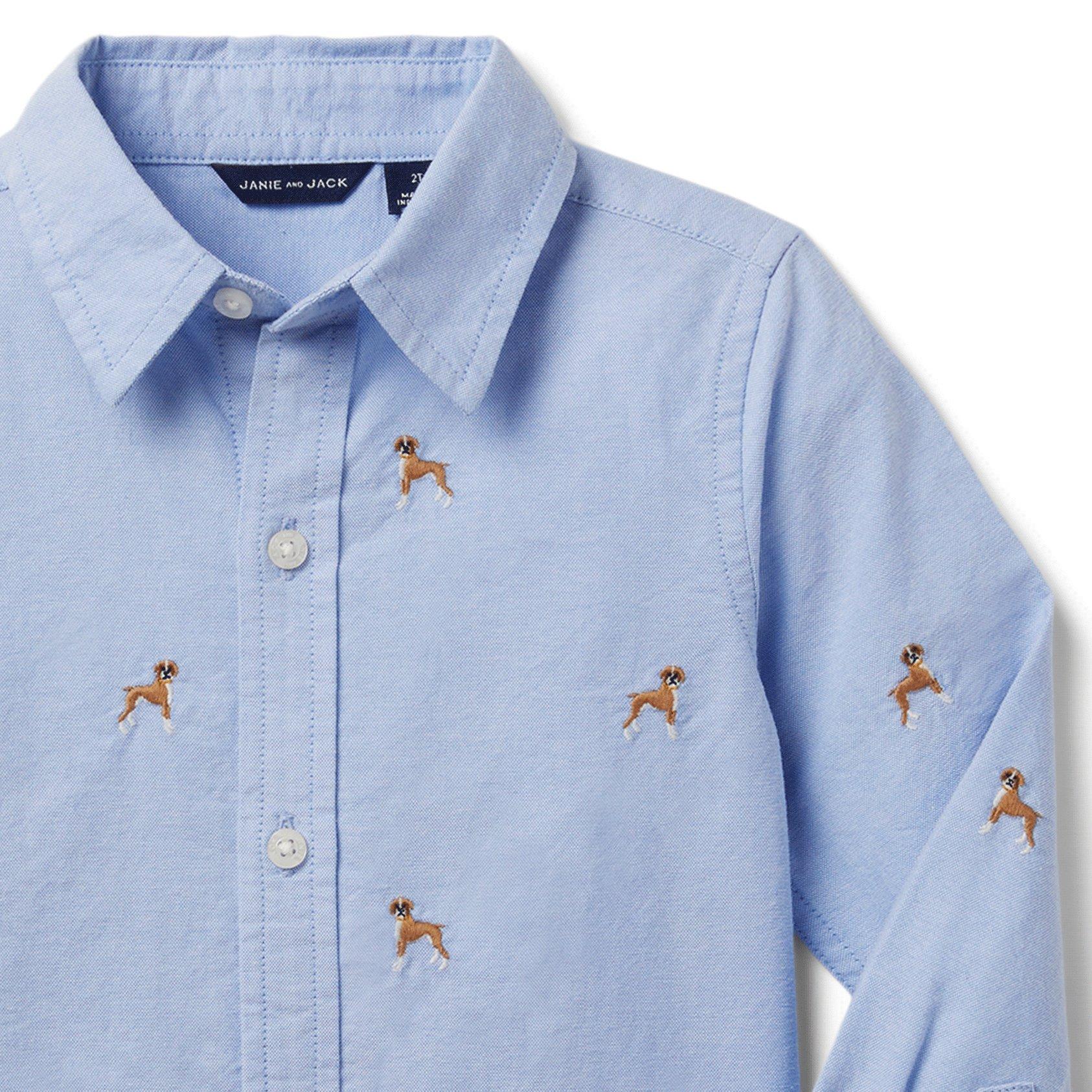 Embroidered Oxford Shirt  image number 2