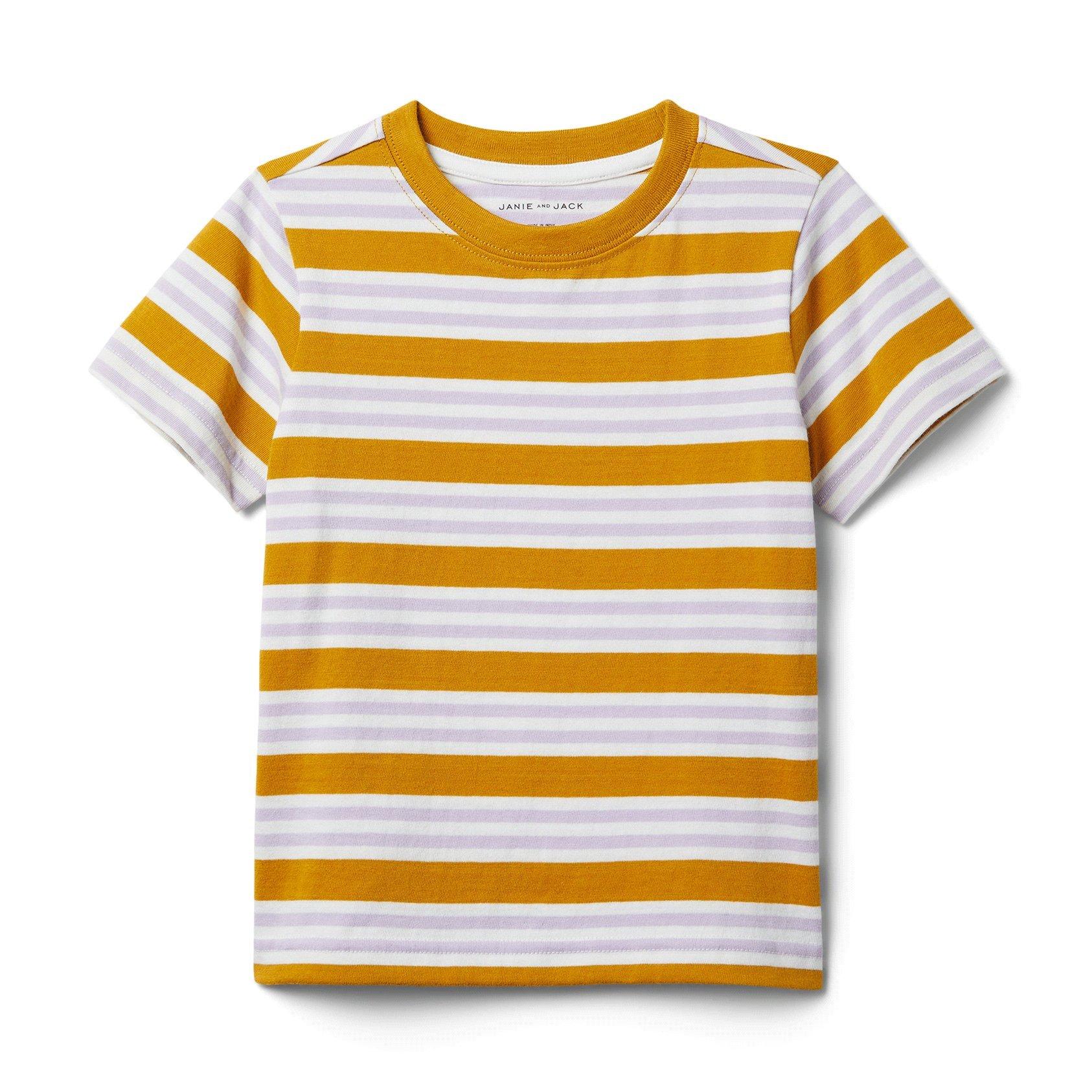 Retro Striped Tee  image number 0