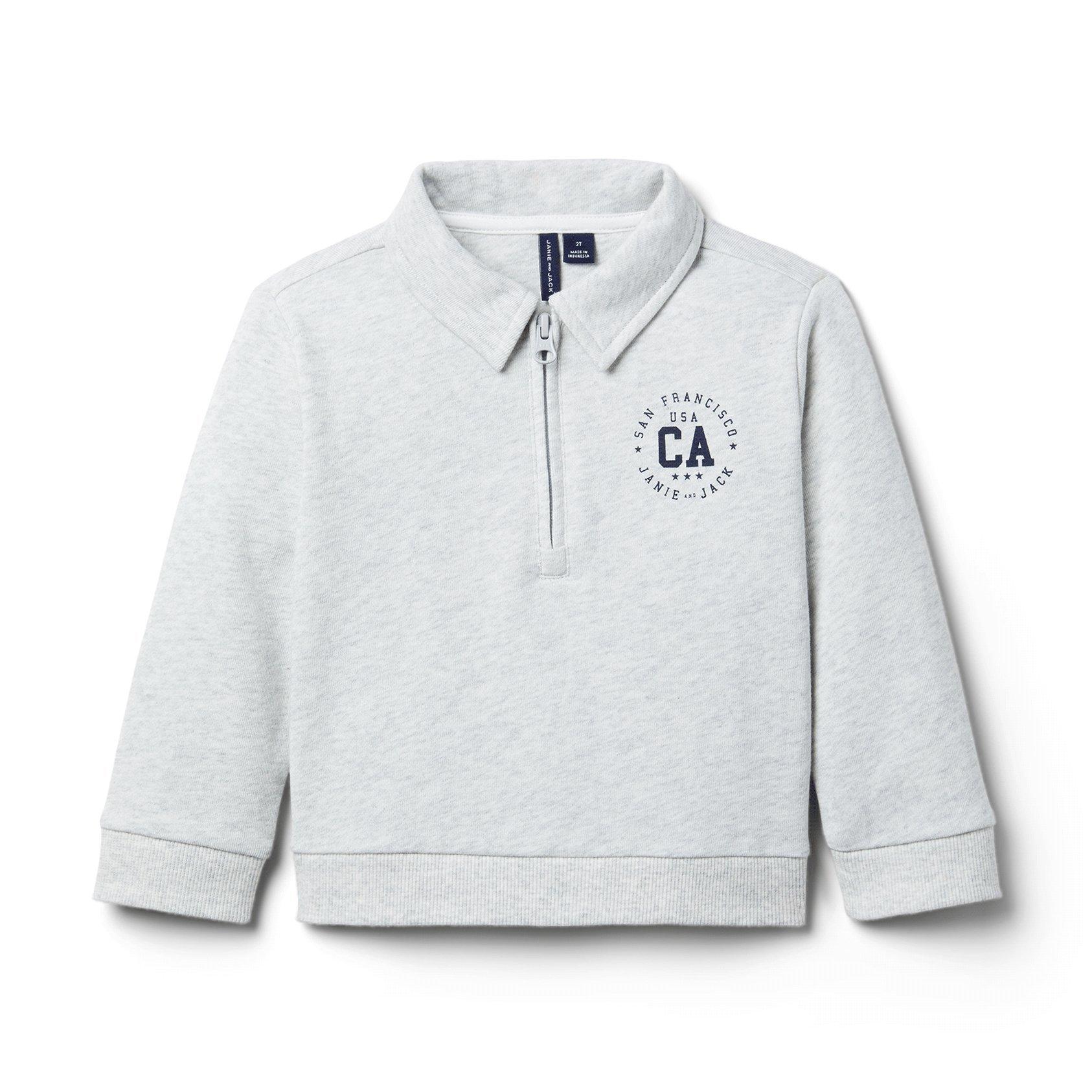 Polo Half-Zip Sweatshirt image number 0