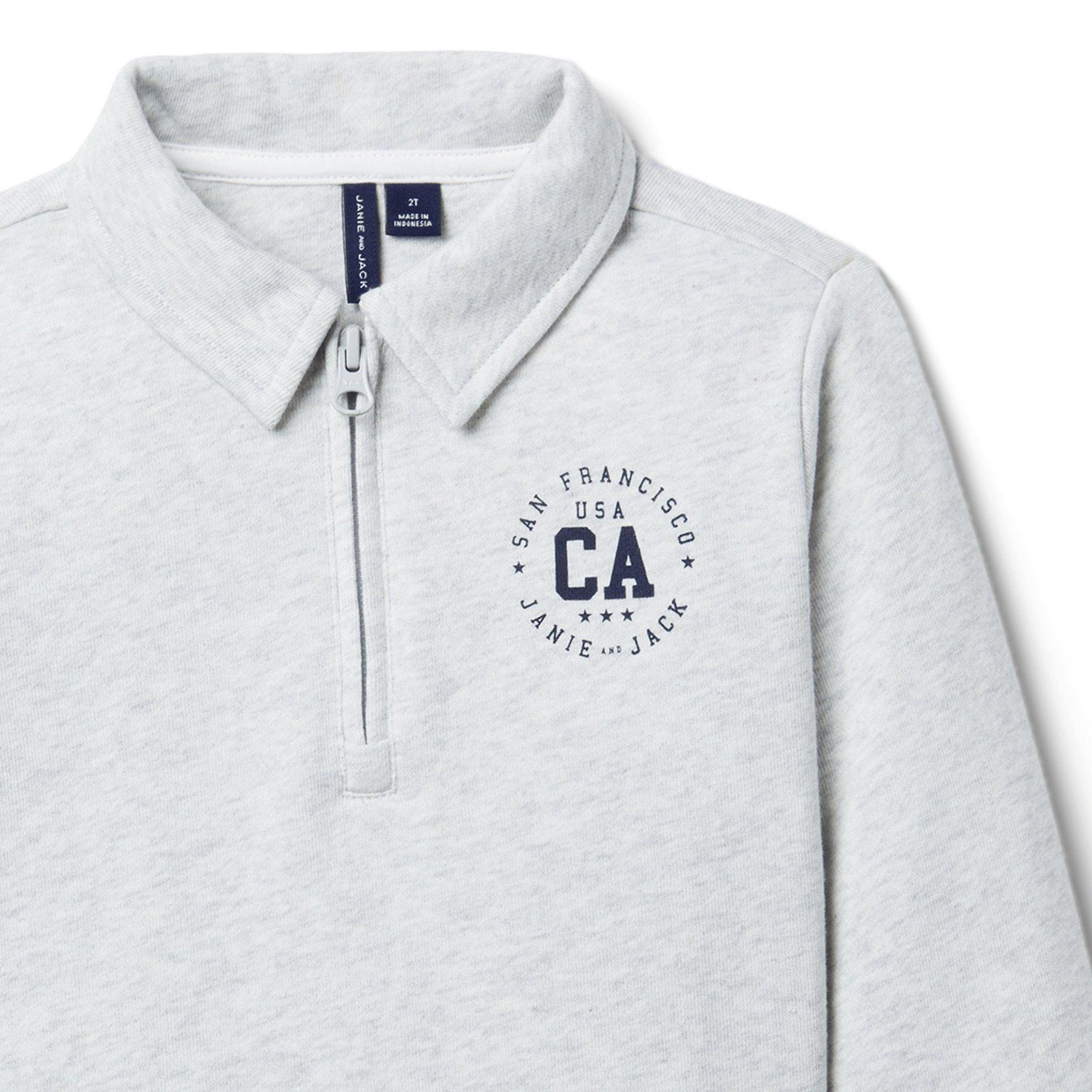 Polo Half-Zip Sweatshirt image number 2