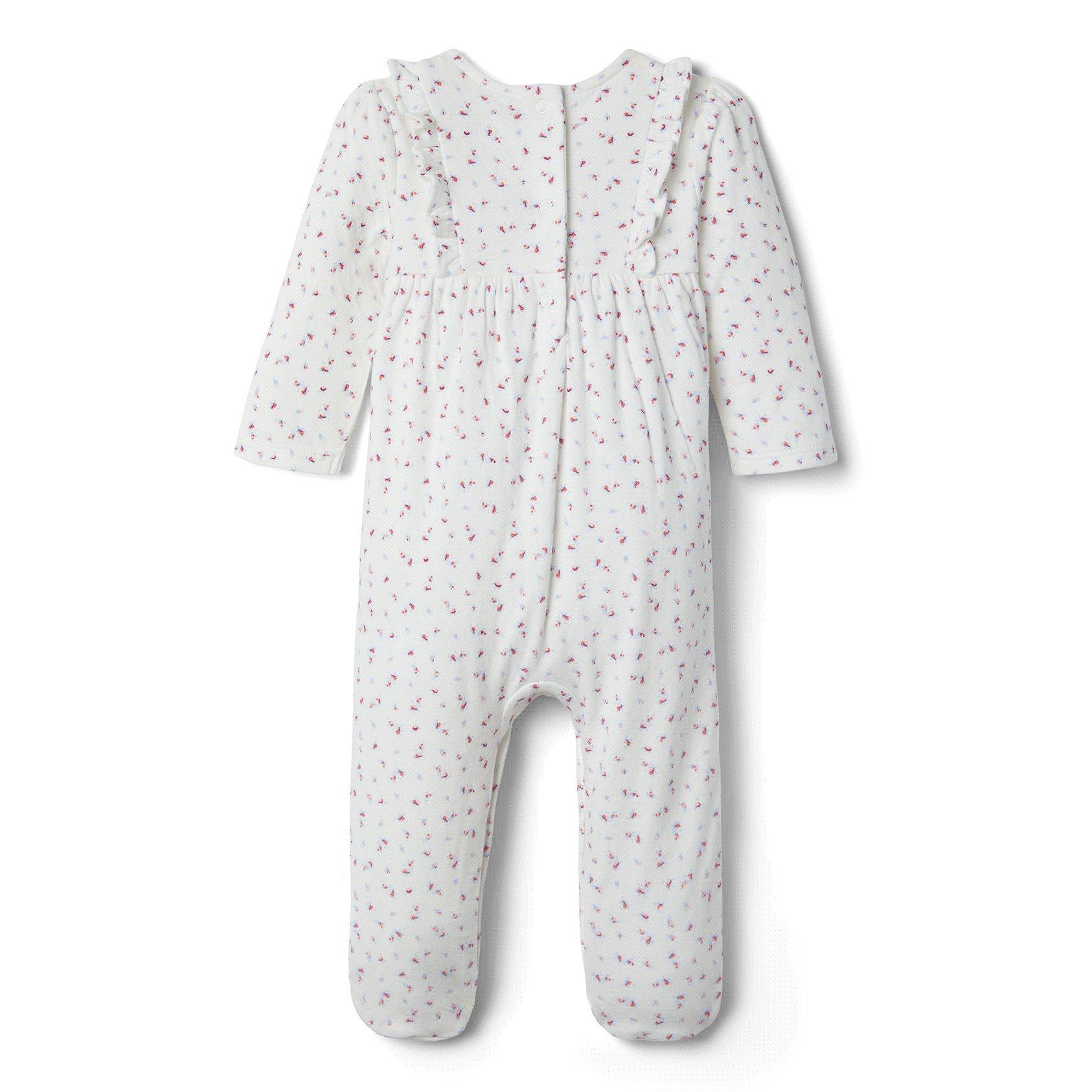 Baby Ditsy Floral Footed 1-Piece image number 2