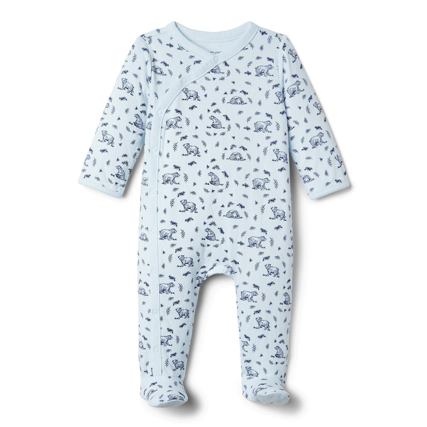 Baby Bear Footed 1-Piece image number 0