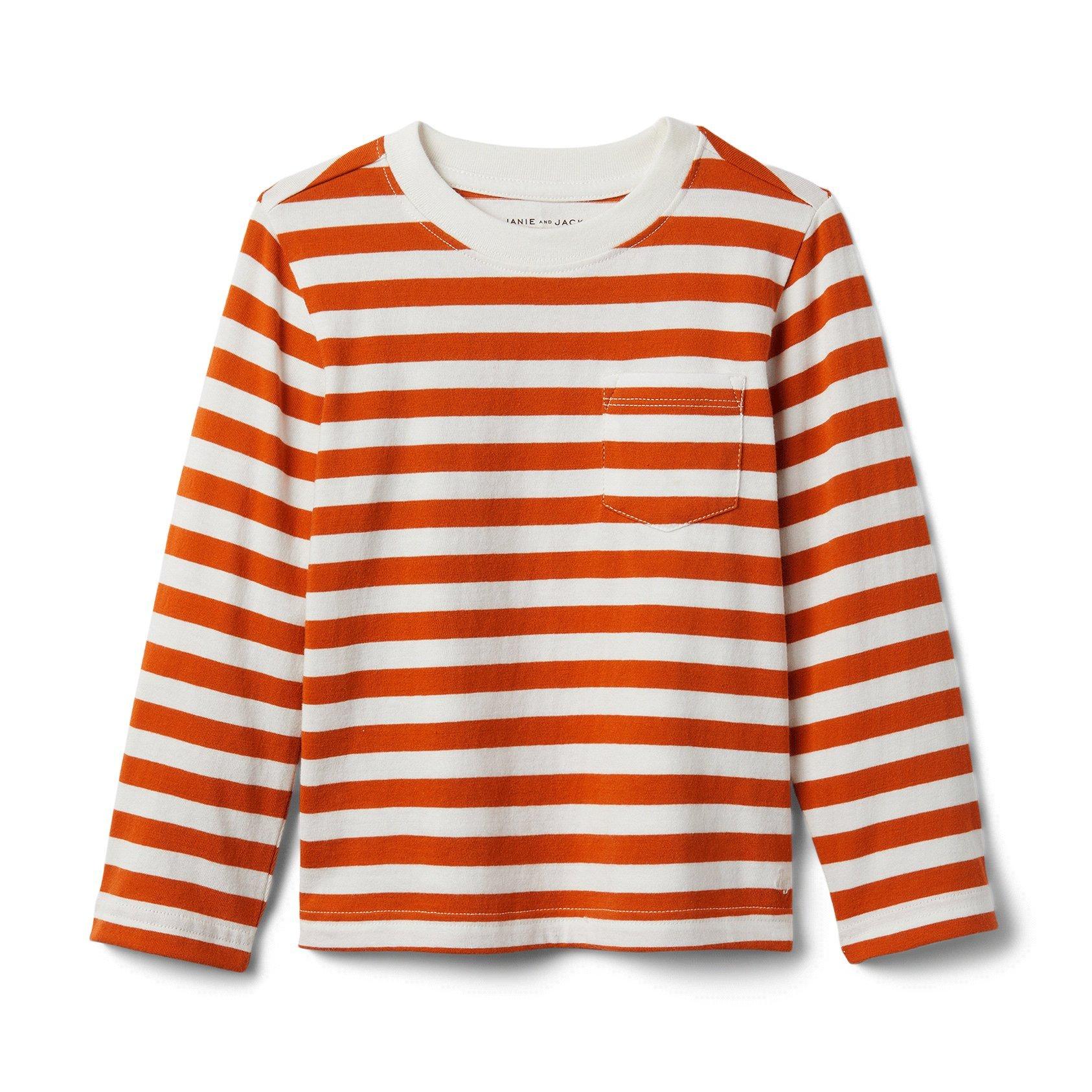 Striped Pocket Tee image number 0