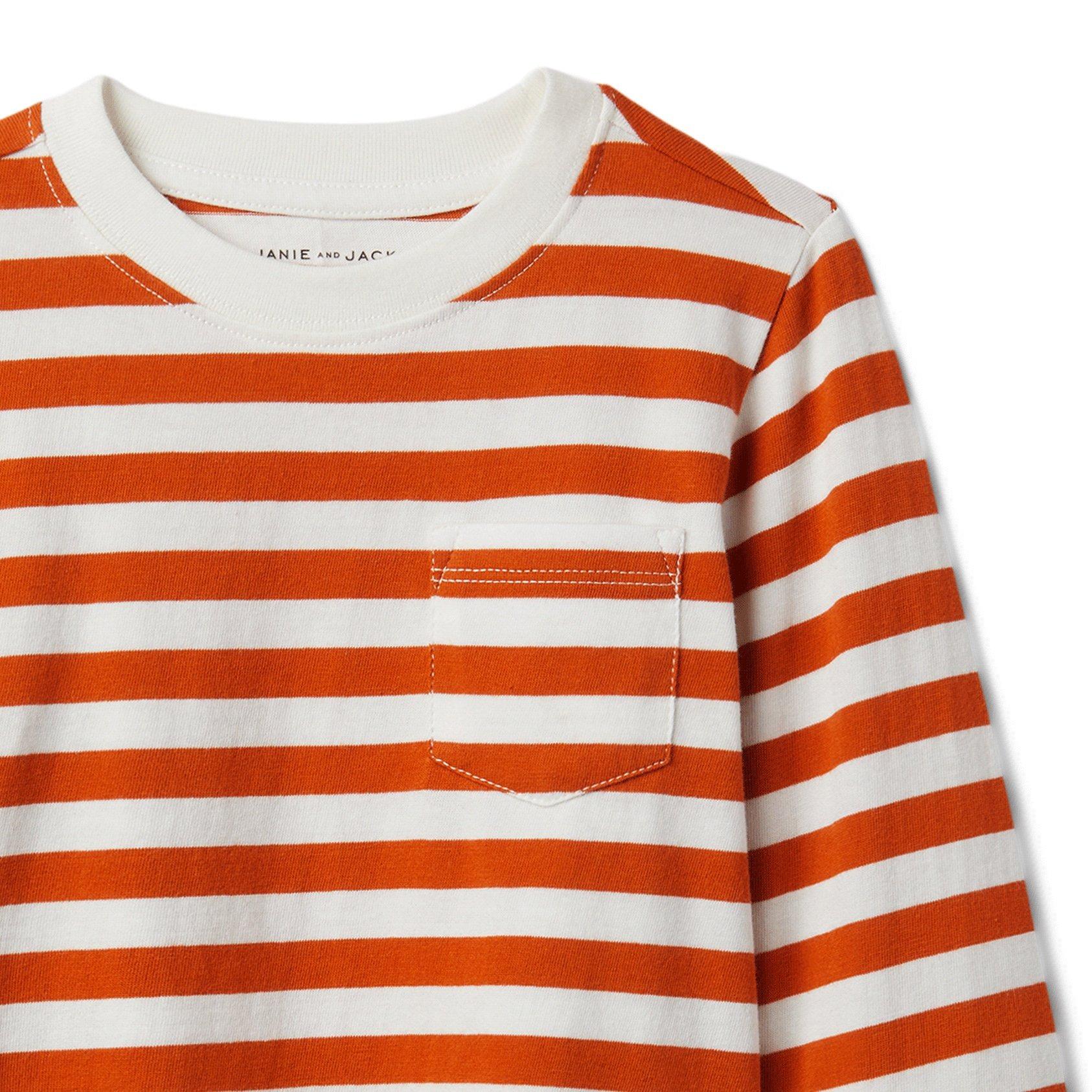 Striped Pocket Tee image number 1