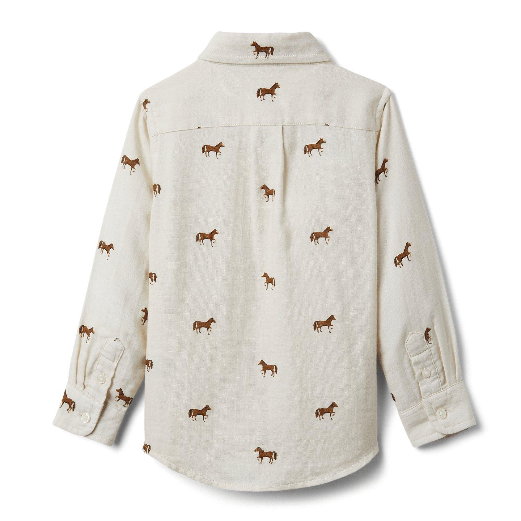 Horse Print Shirt  image number 3