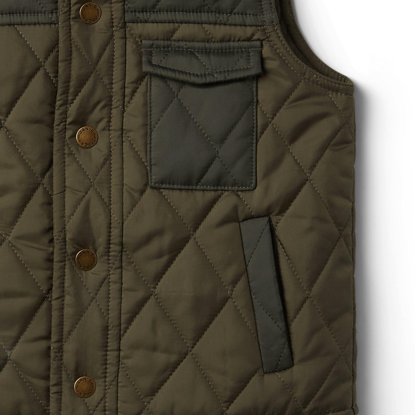 Quilted Vest  image number 1