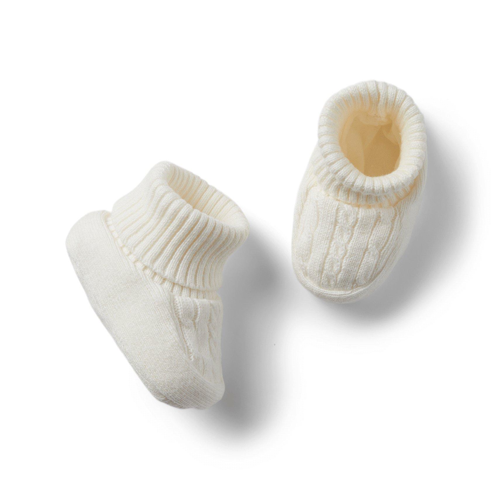 Baby Sweater Cable Knit Bootie image number 0
