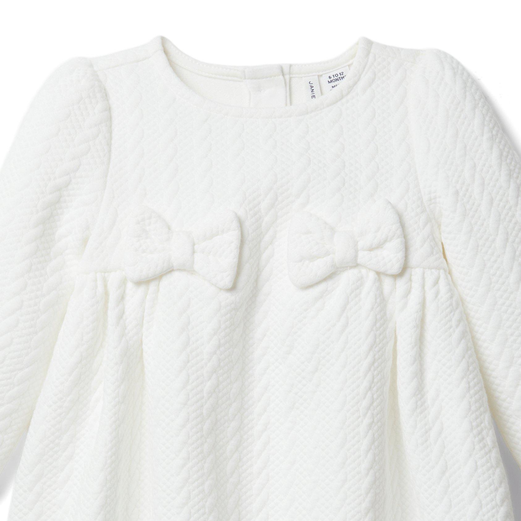 Baby Bow Jacquard Dress  image number 3