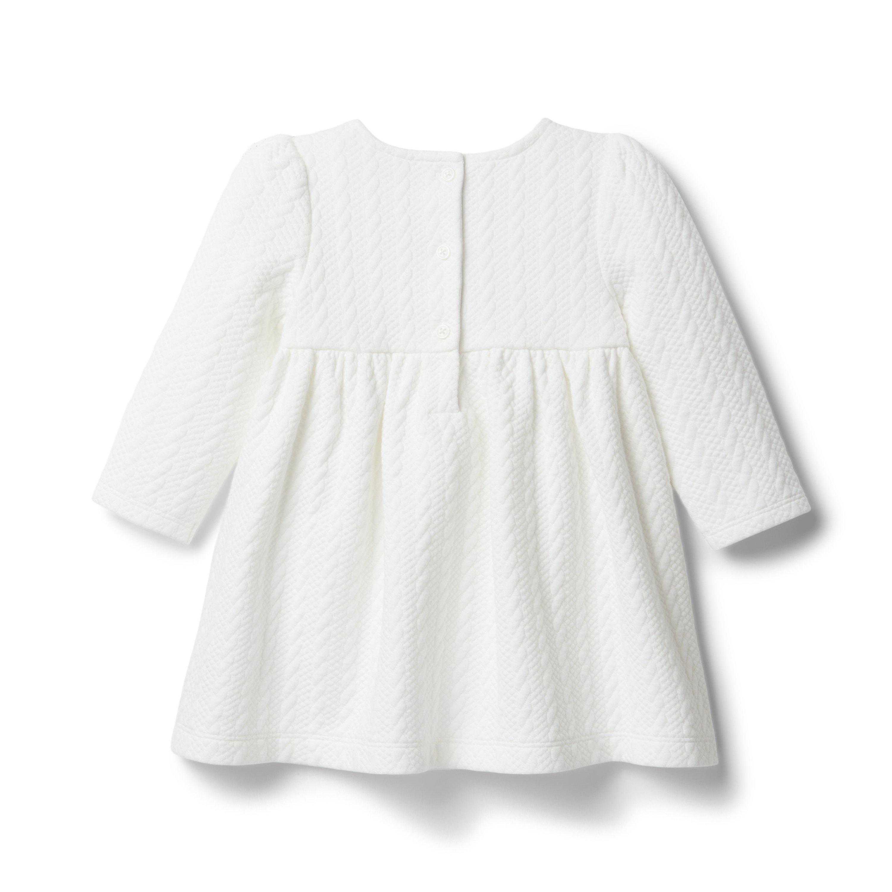 Baby Bow Jacquard Dress  image number 1
