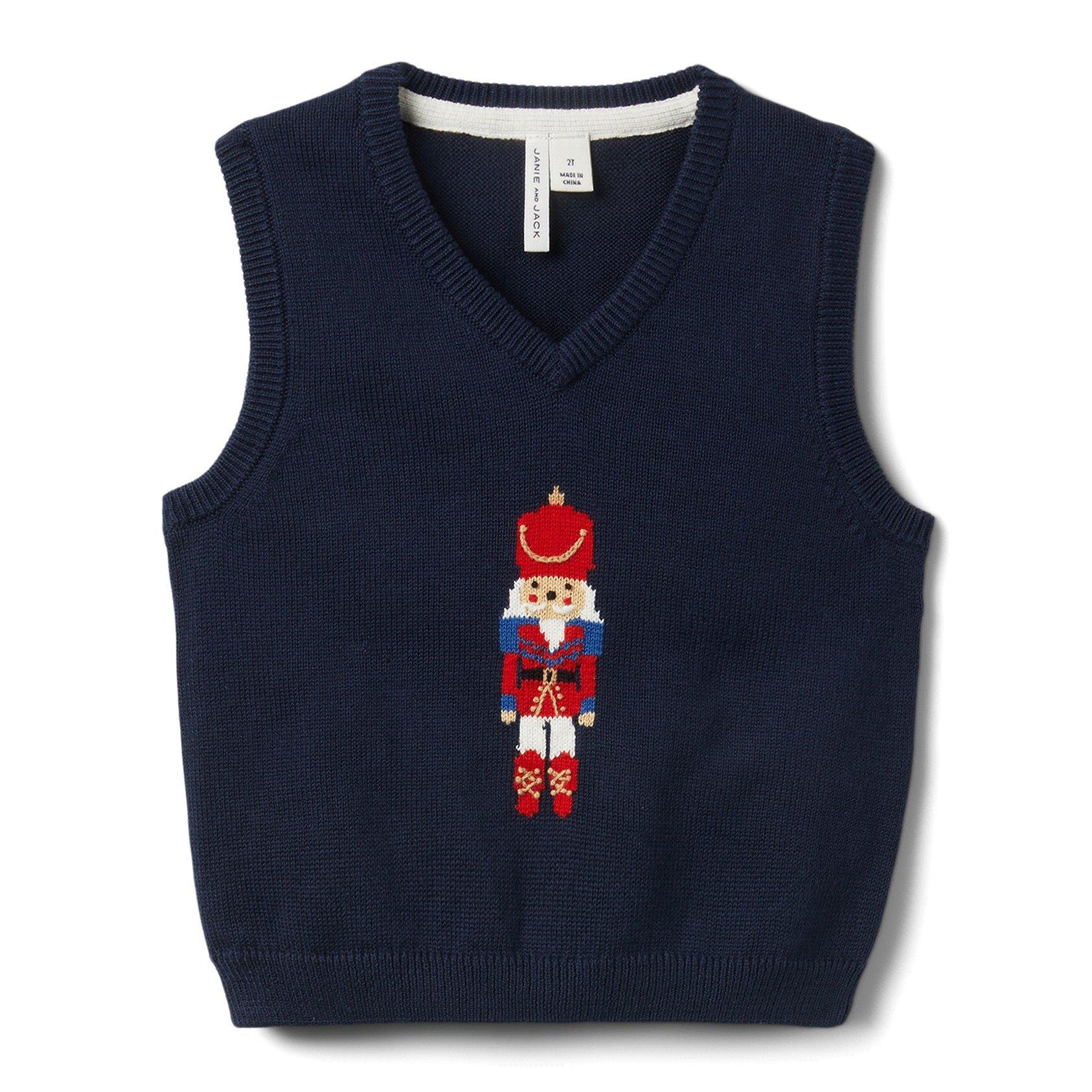 2014 Janie and Jack Reindeer Vest (Boy – Kid Vest Sweater(s