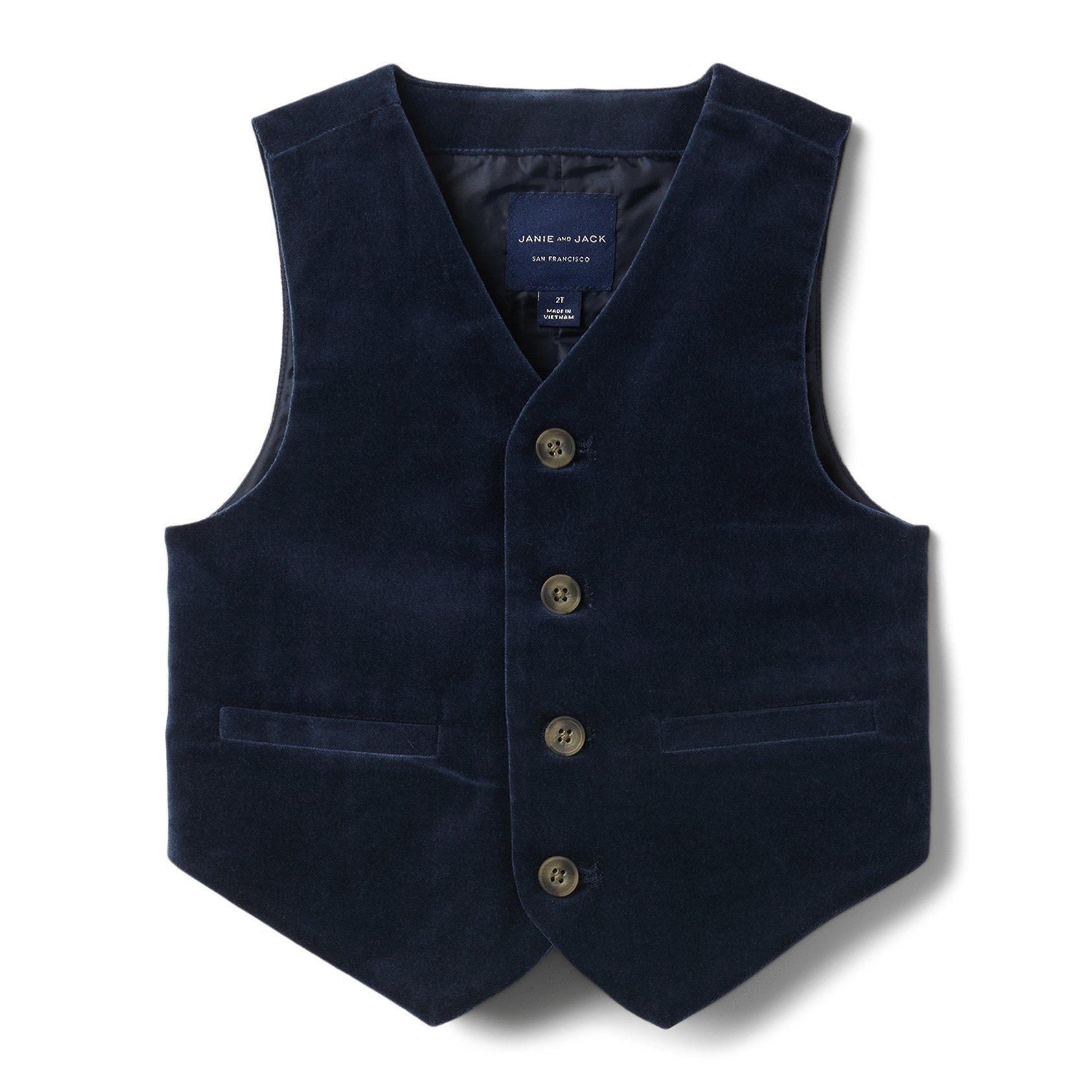 Velvet Suit Vest image number 0