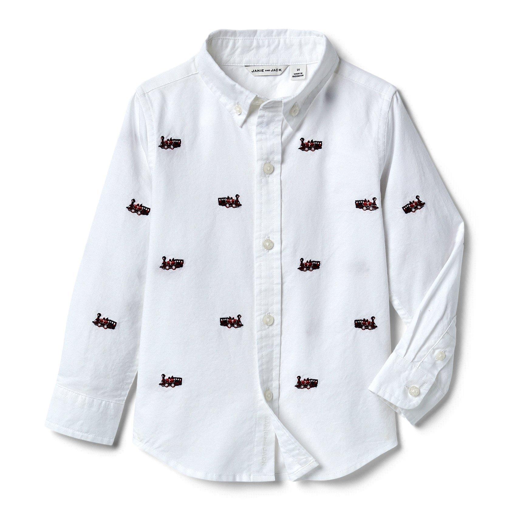 Boys Uniform Oxford Button Down Shirt