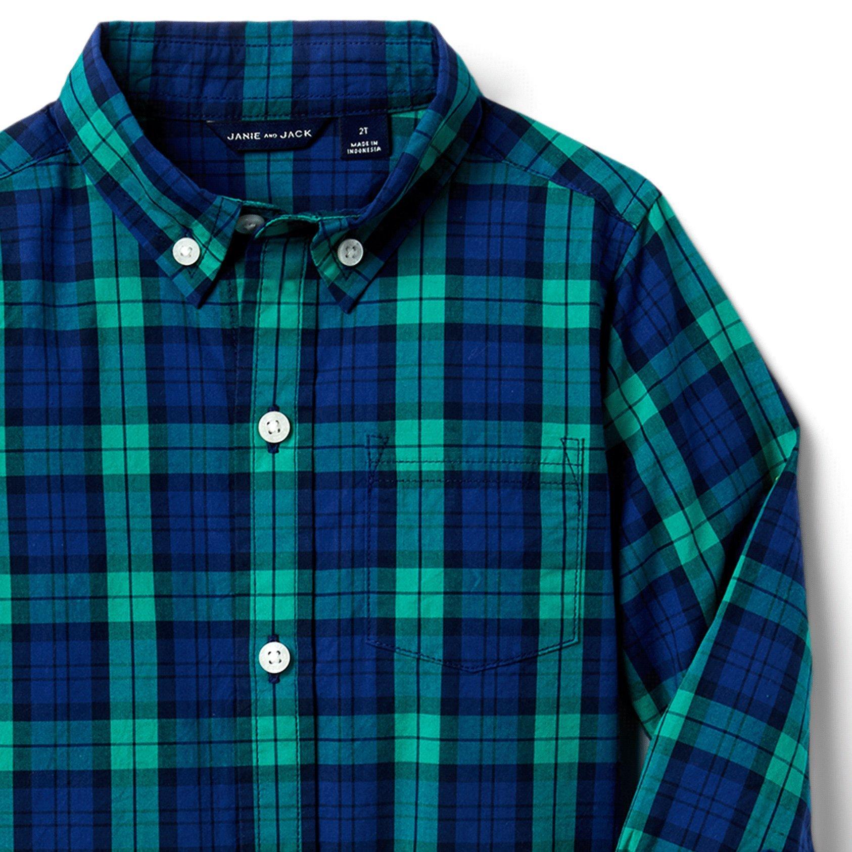 Plaid Poplin Shirt image number 2