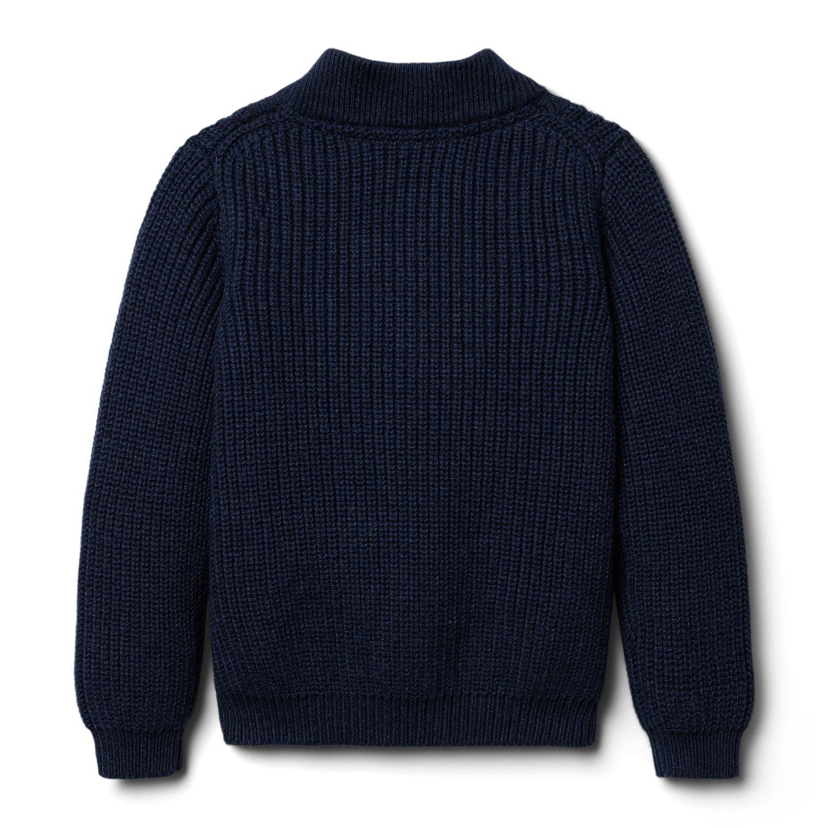 Textured Henley Sweater image number 1