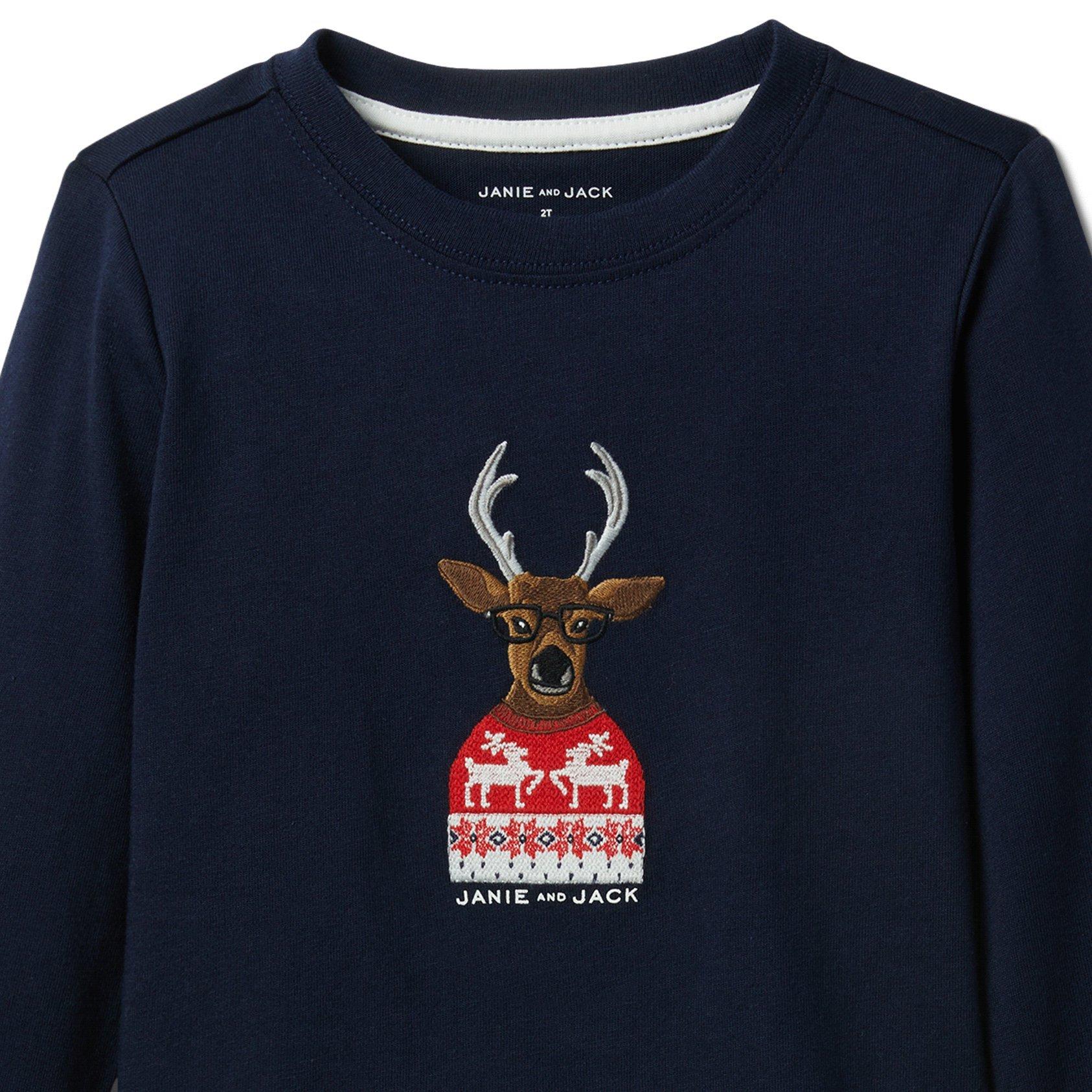 Holiday Reindeer Tee image number 1