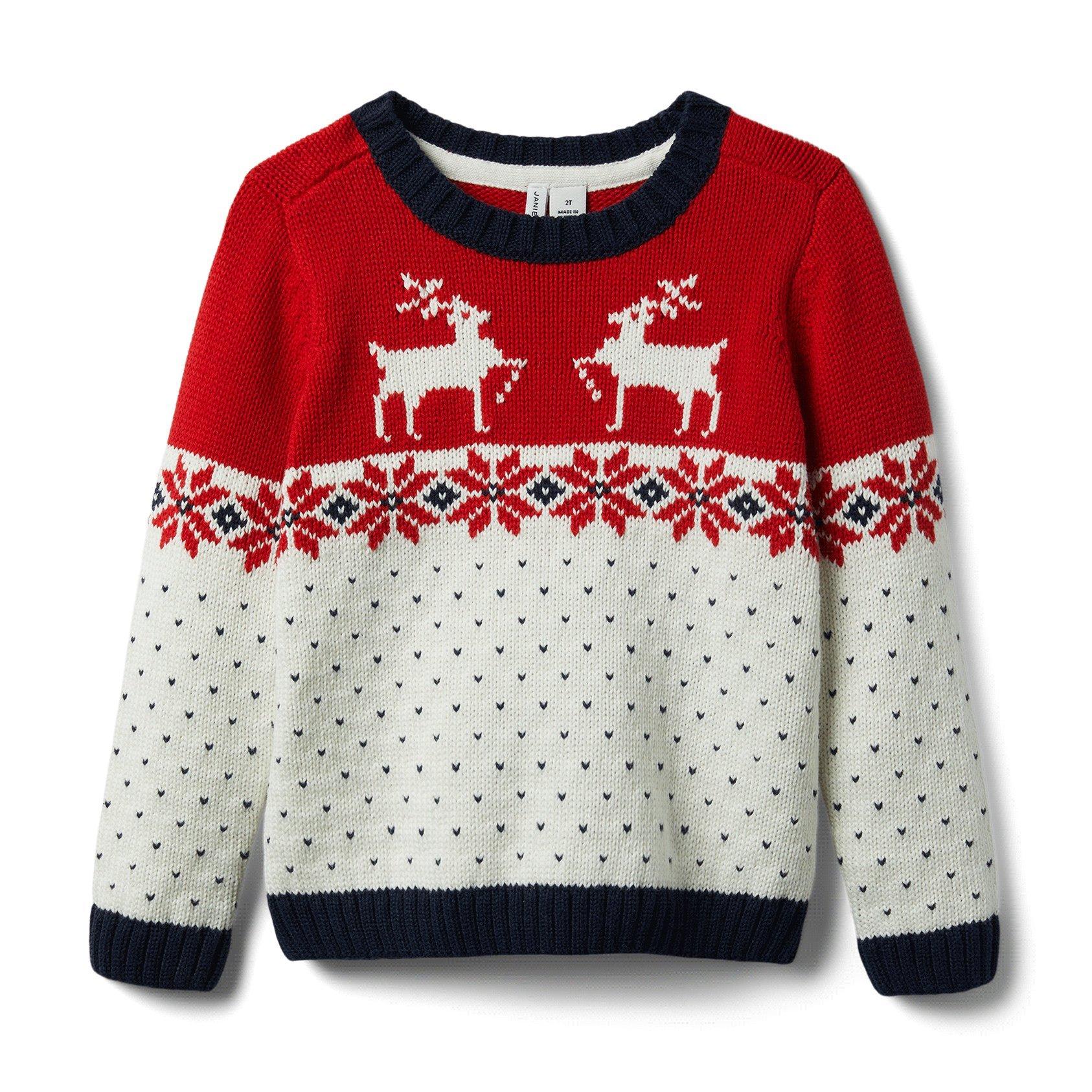 Gymboree Reindeer In Sunglasses Long Sleeved Tee