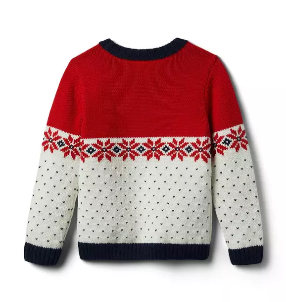 Fair Isle Reindeer Sweater image number 3