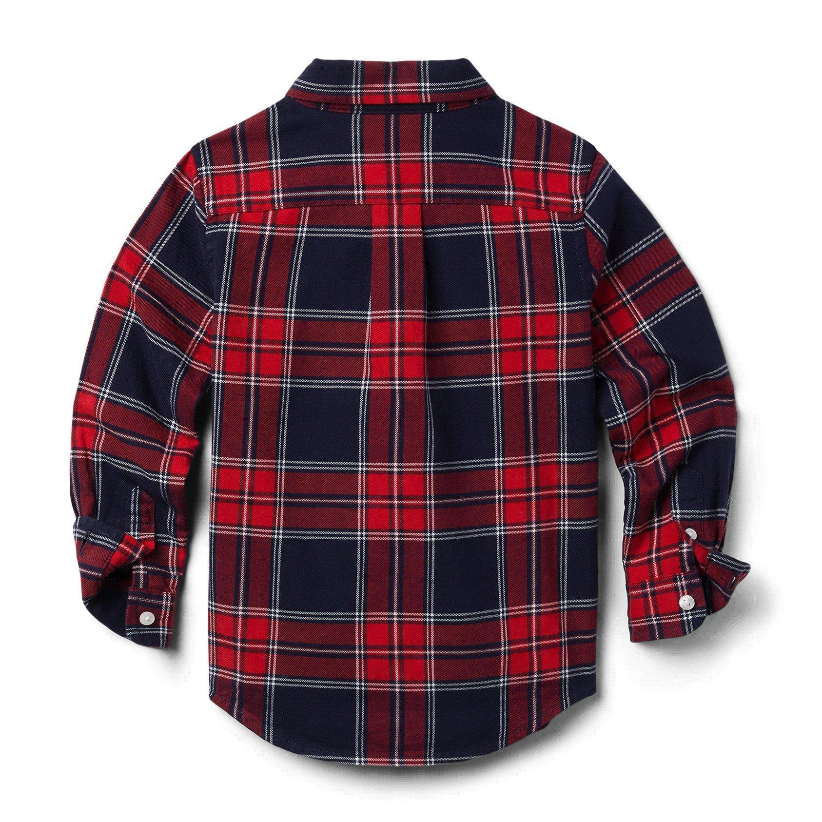Plaid Brushed Twill Shirt image number 3
