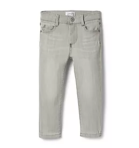 Skinny Jean In Light Grey Wash