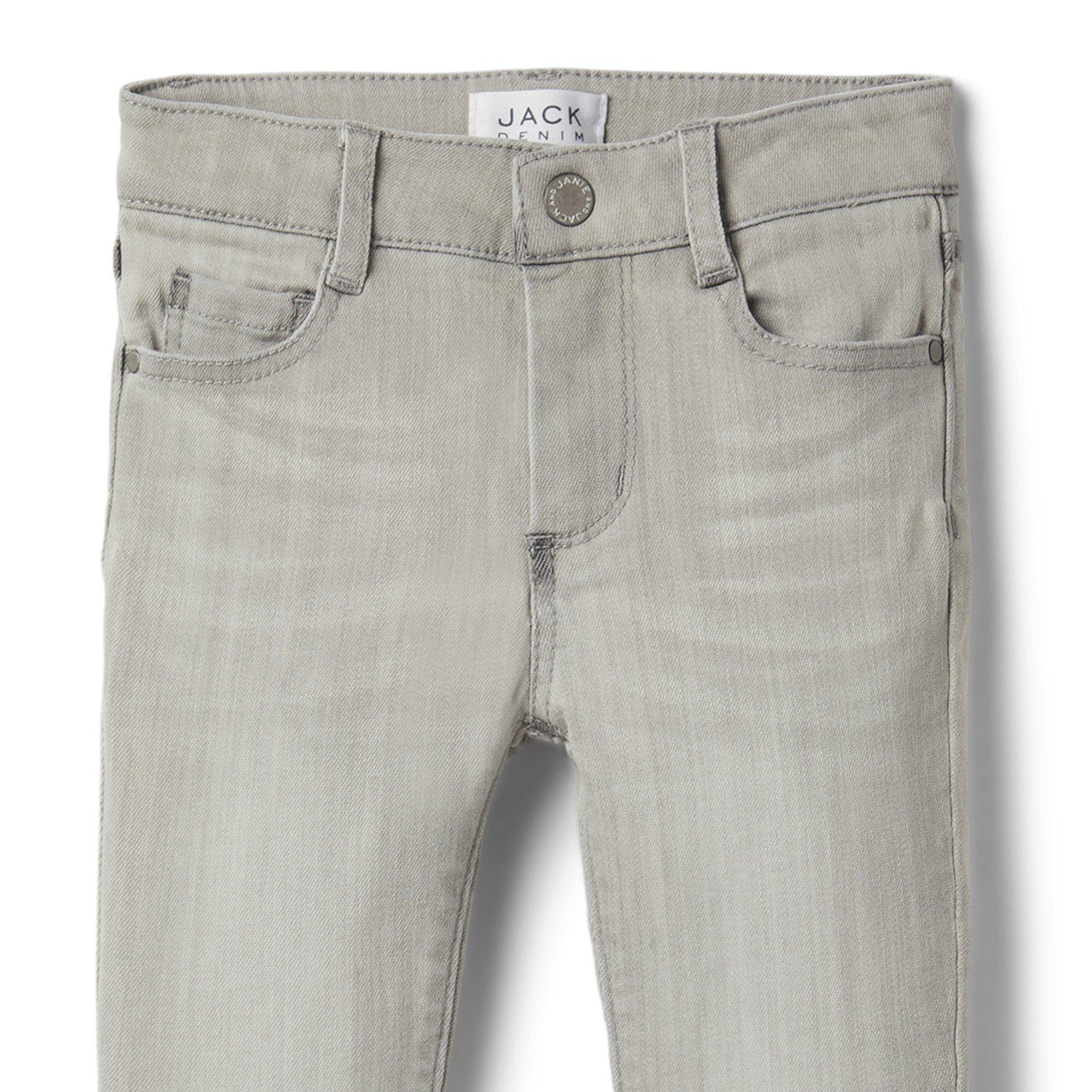 Skinny Jean In Light Grey Wash image number 3