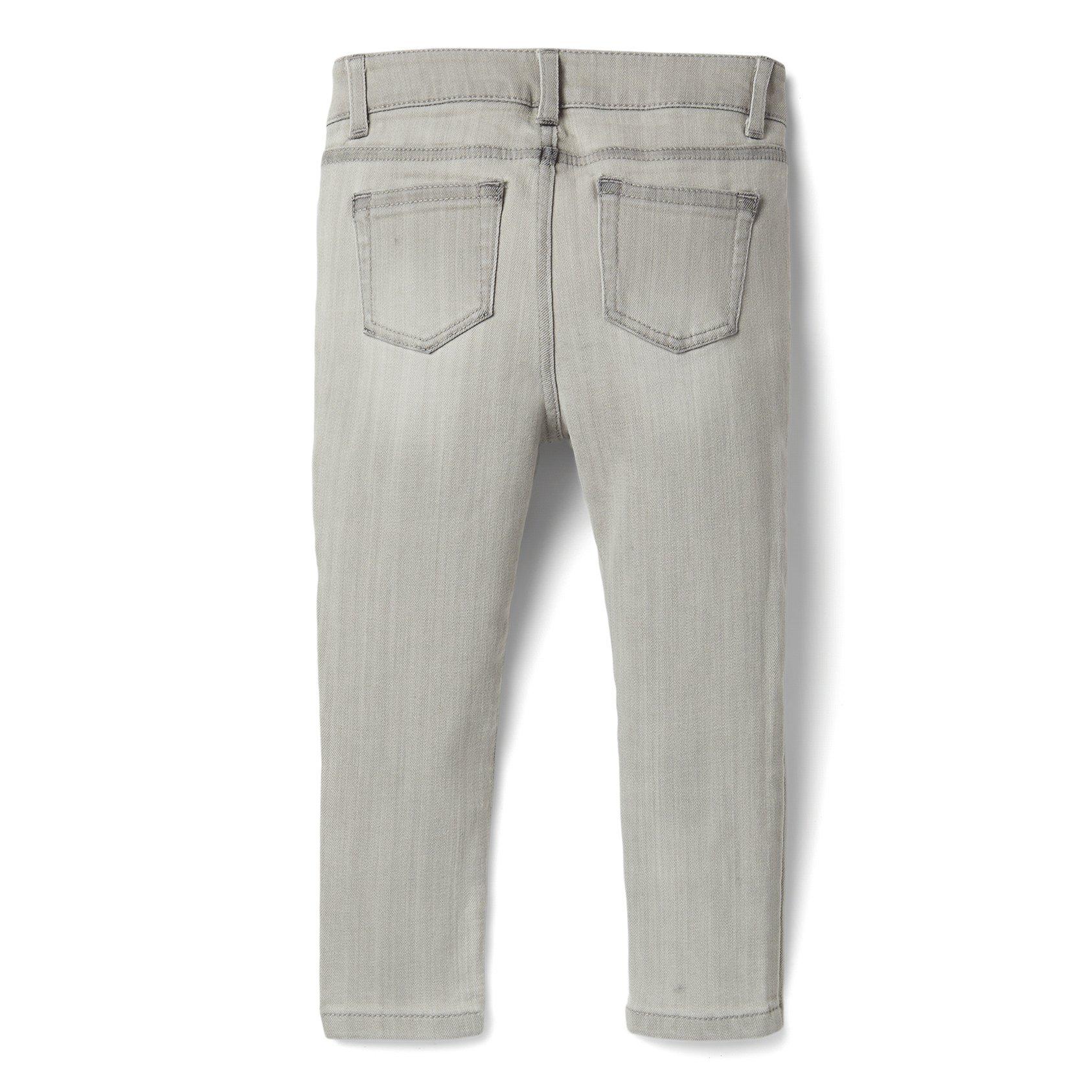 Skinny Jean In Light Grey Wash image number 2