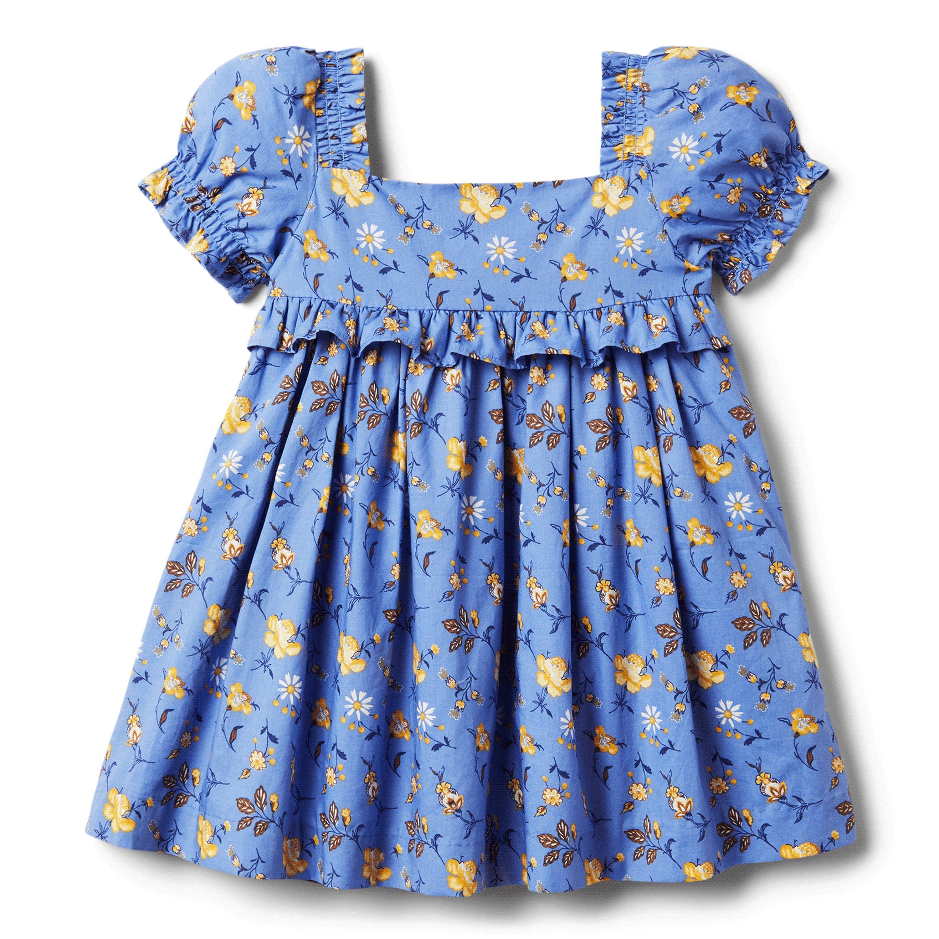Baby Floral Puff Sleeve Dress 
