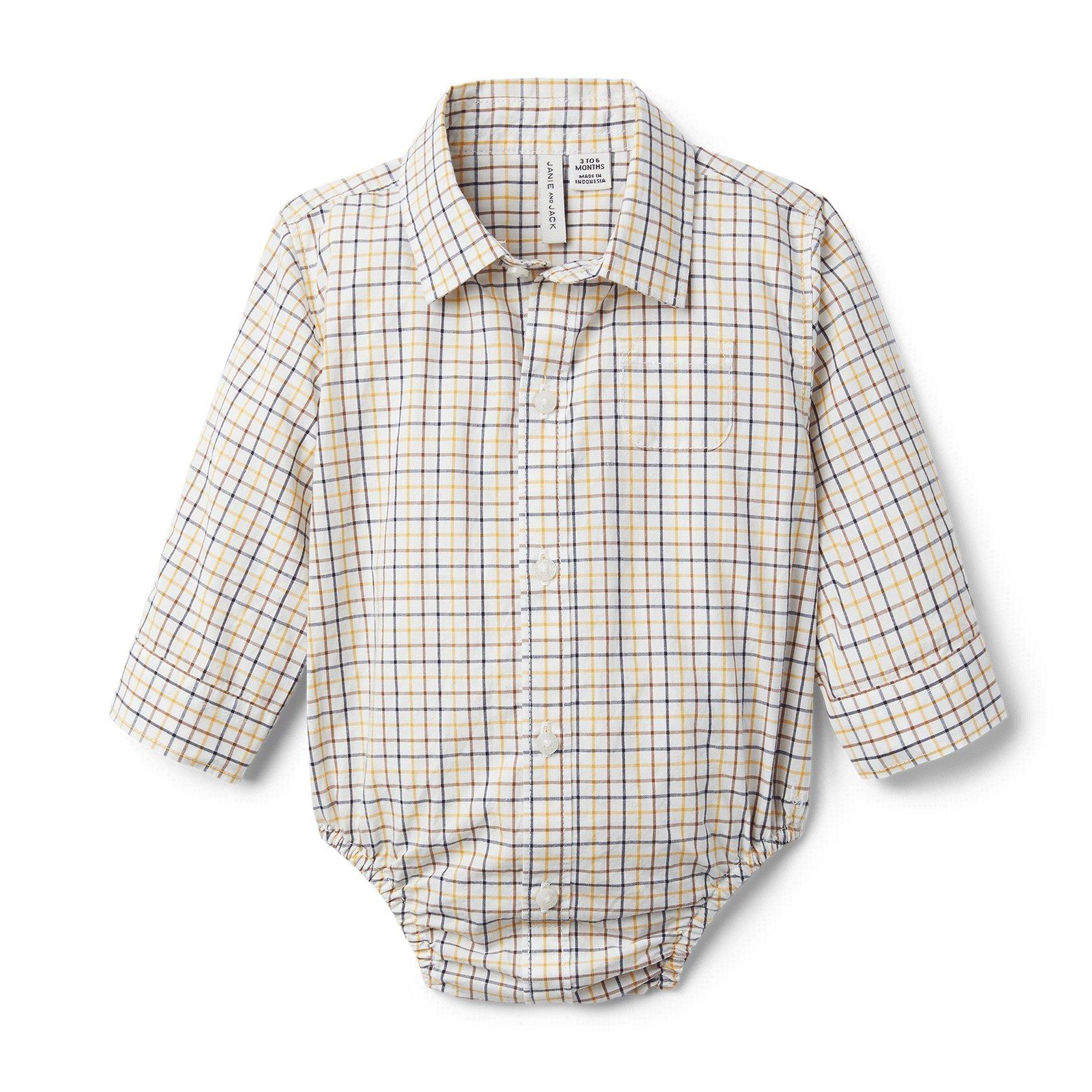 Baby Plaid Bodysuit